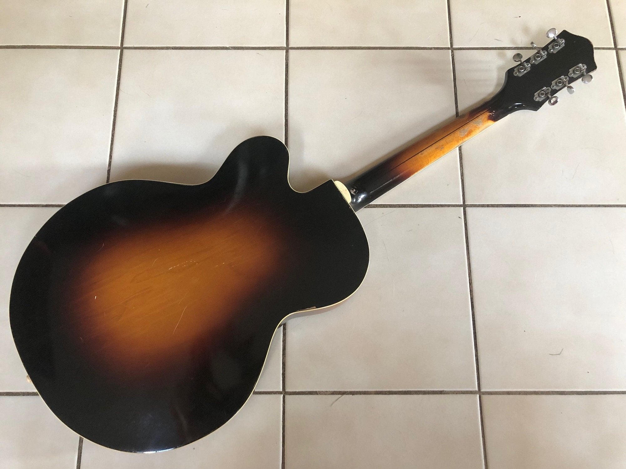 1955 Vintage Gretsch Streamliner Archtop Guitar Tweed Case