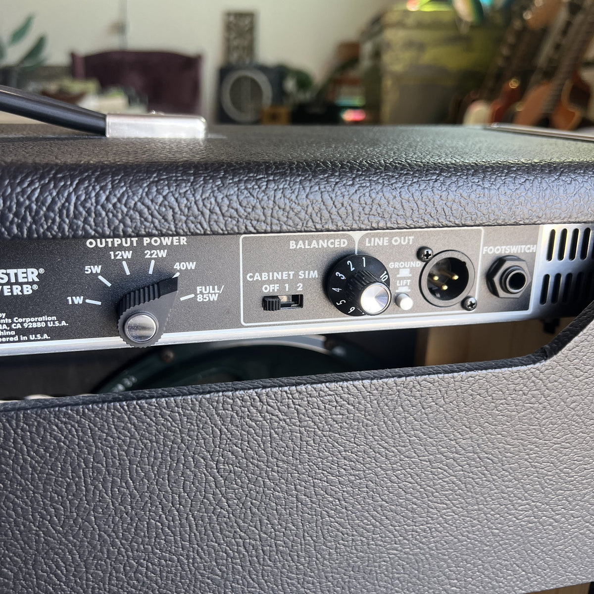 Fender Tone Master Twin Reverb 2x12" 200-Watt Guitar Combo Amp - Black (Excellent Condition)