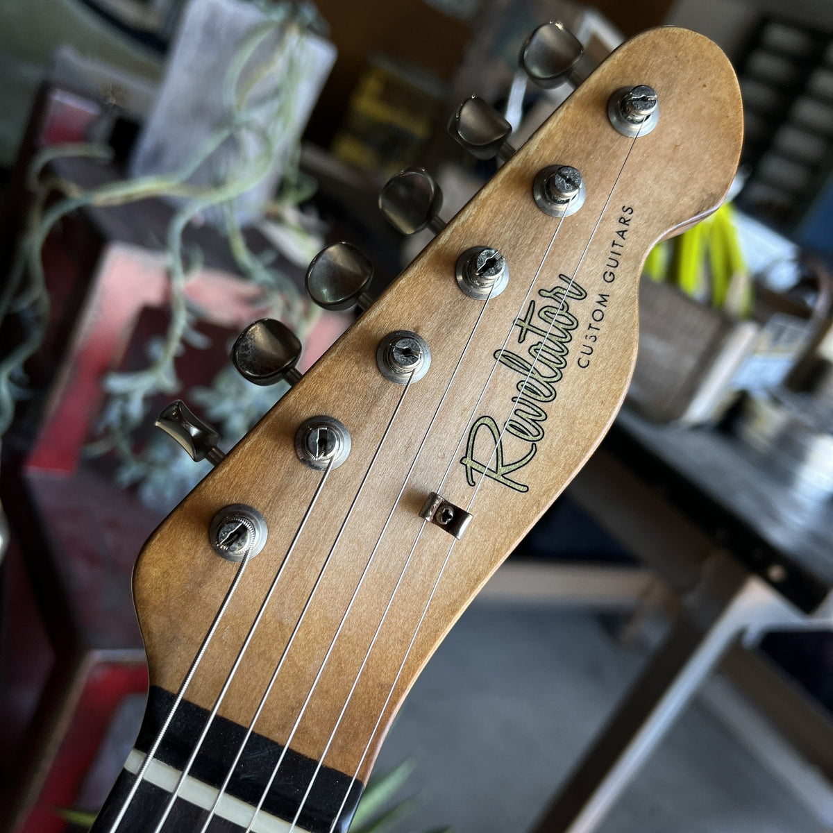 Revelator Guitars - RetroSonic T-Style - White Guard - #63640