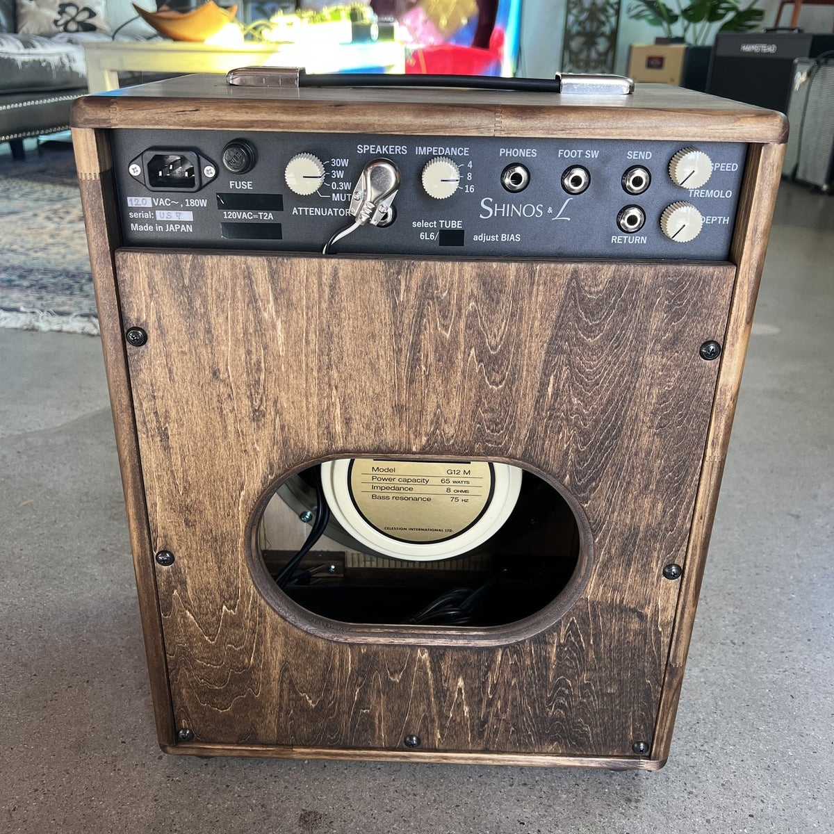 Shinos Amps Rocket Oil Stain 30W Guitar Amplifier