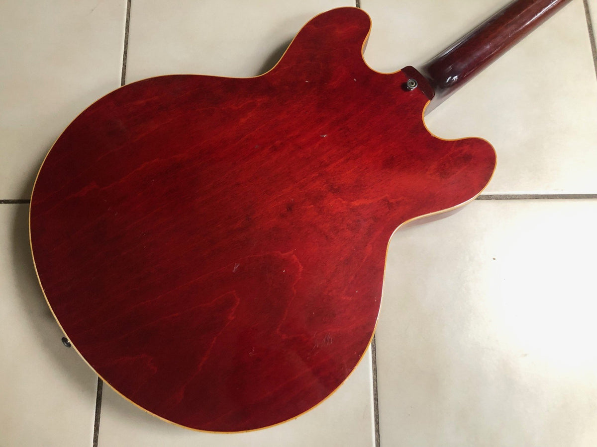 Vintage 1968 Gibson EB-2C Bass Guitar - Cherry Red