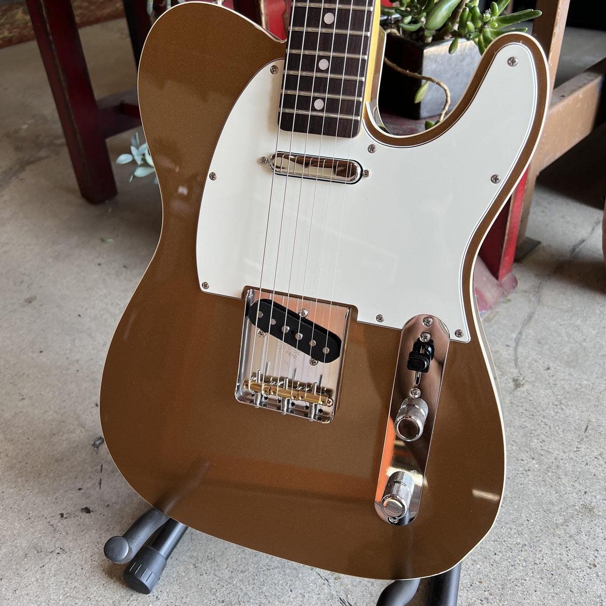 2022 Fender JV Modified '60s Custom Telecaster - Firemist Gold