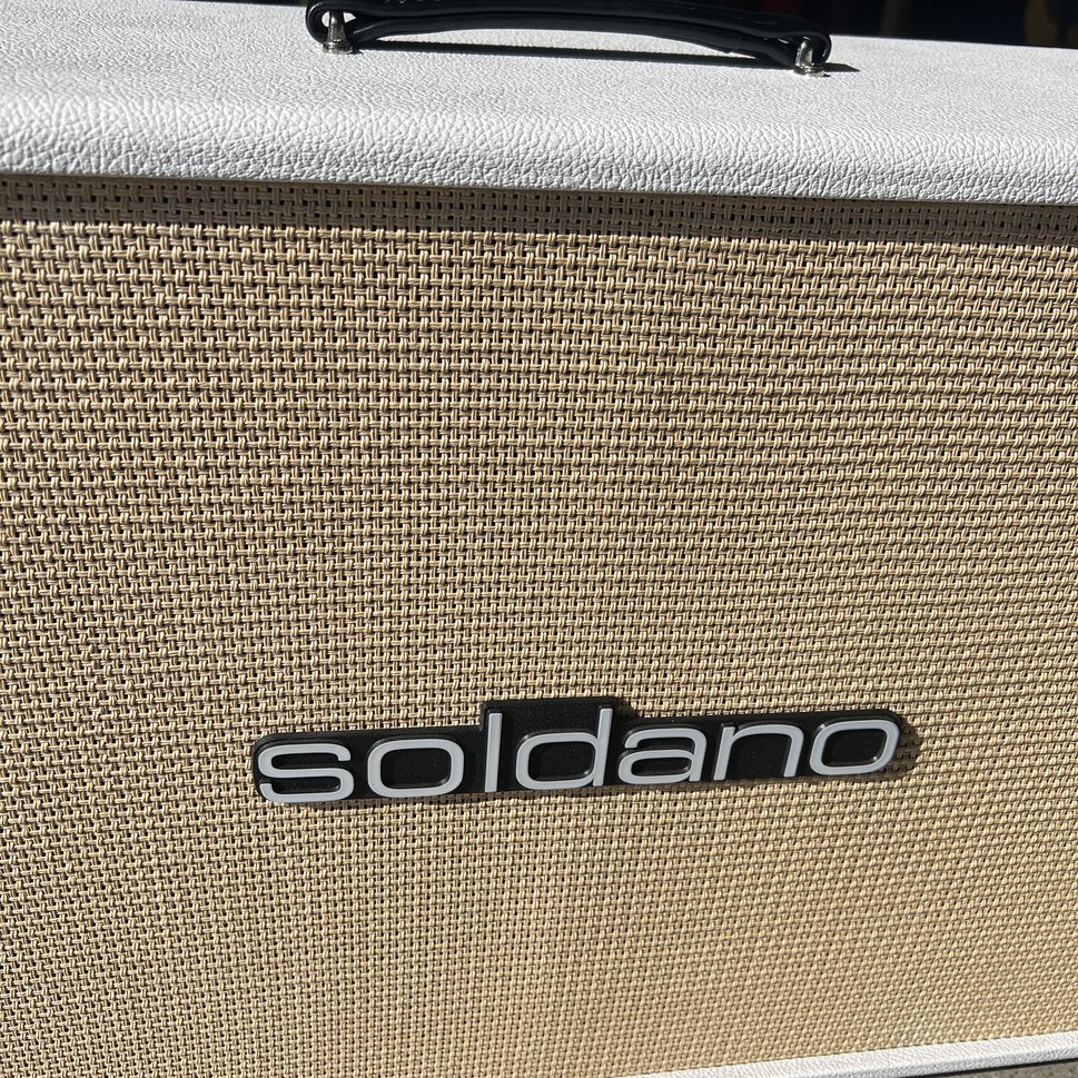 Soldano 2x12 Straight Cabinet w/Celestion V30s