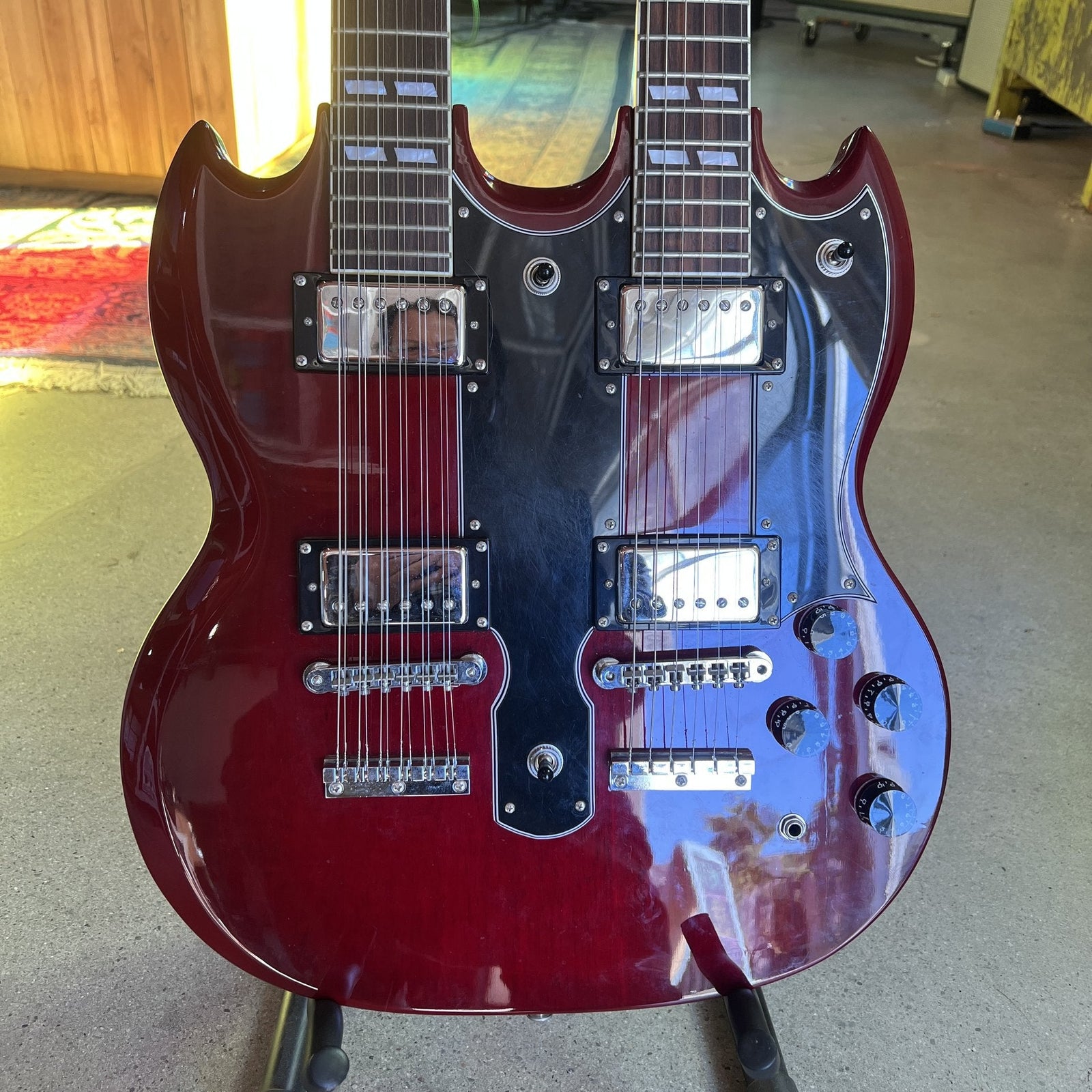 Epiphone G-1275 SG Double Neck Electric Guitar