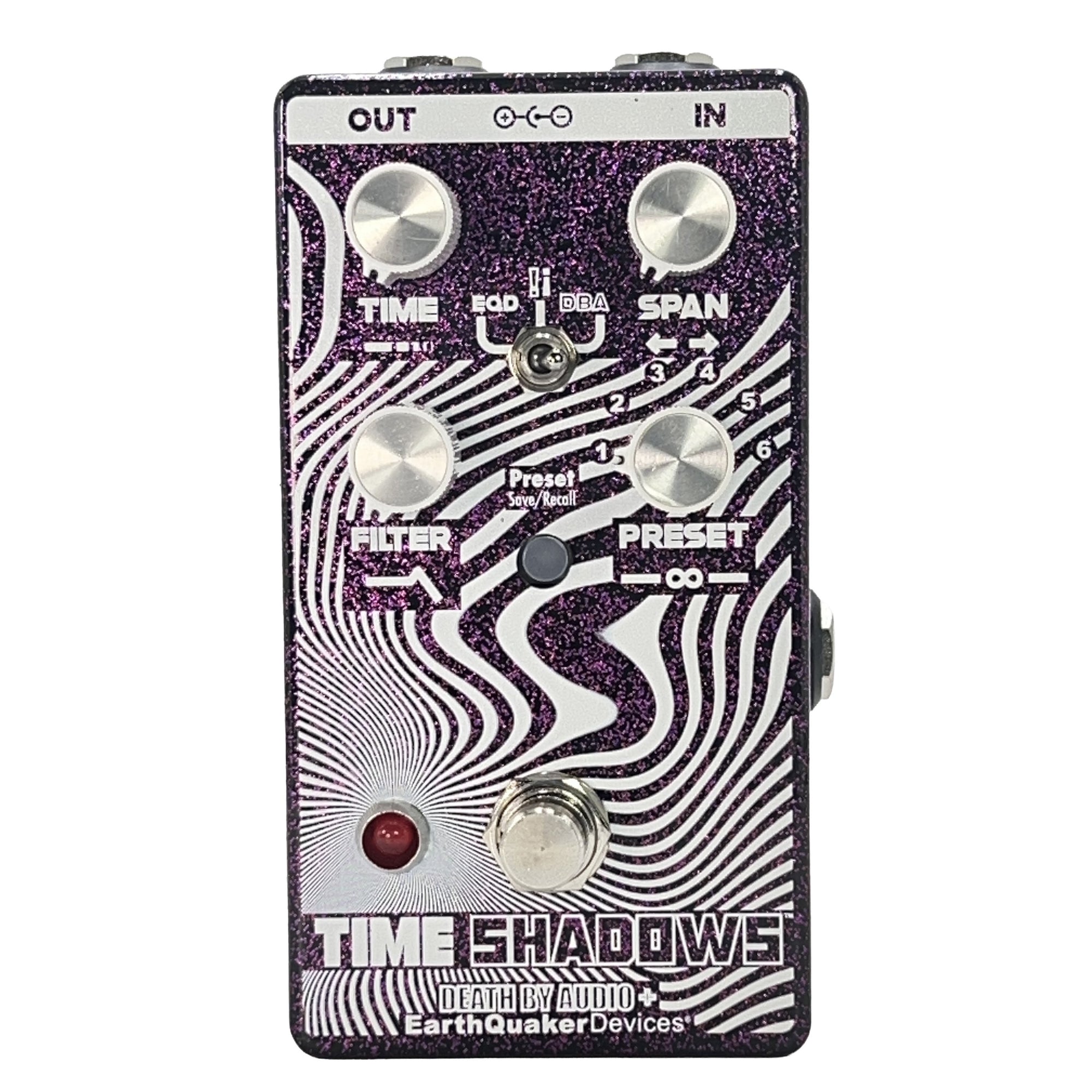 EarthQuaker Devices Time Shadows Purple Sparkle