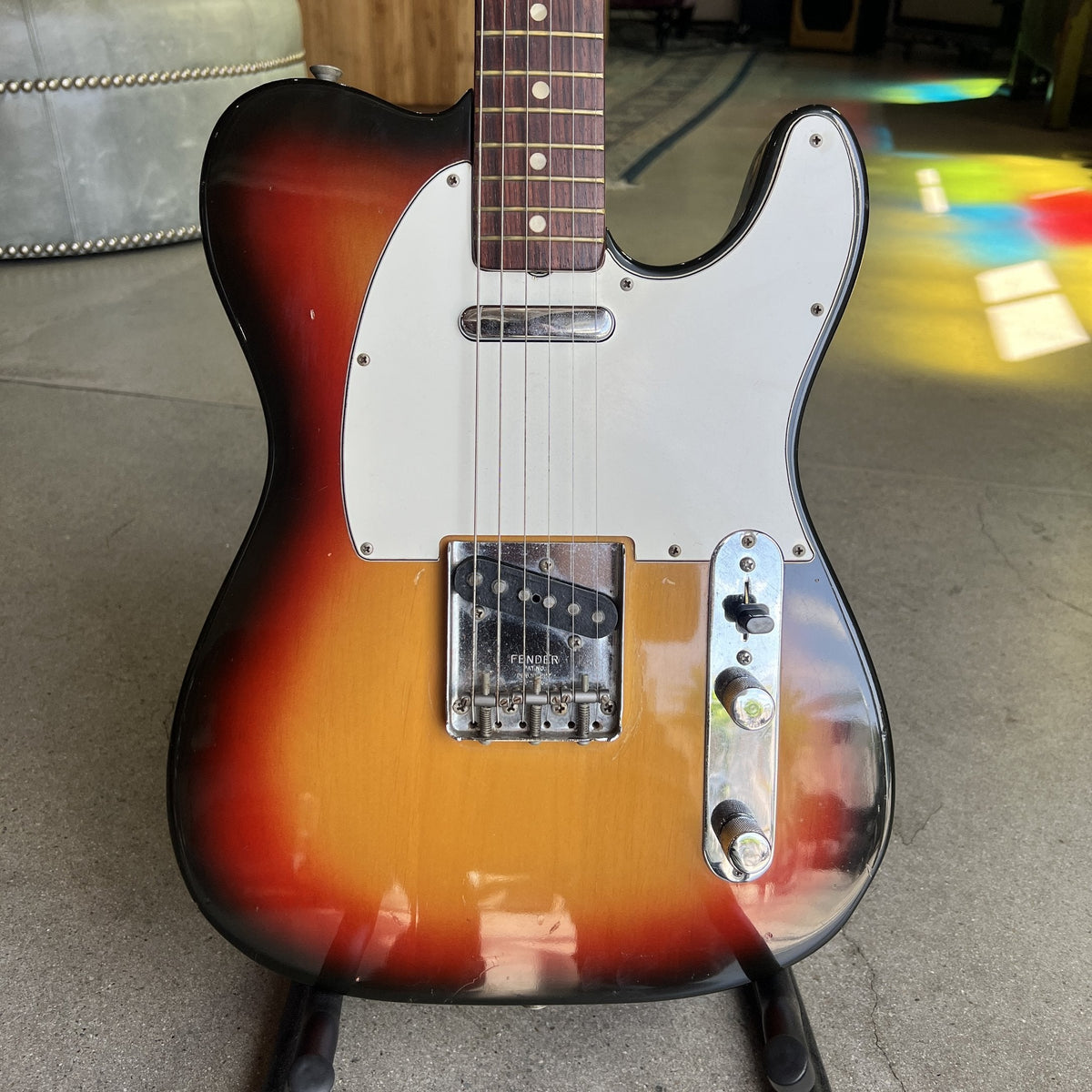1975 Fender Telecaster Sunburst w/ Rosewood Board