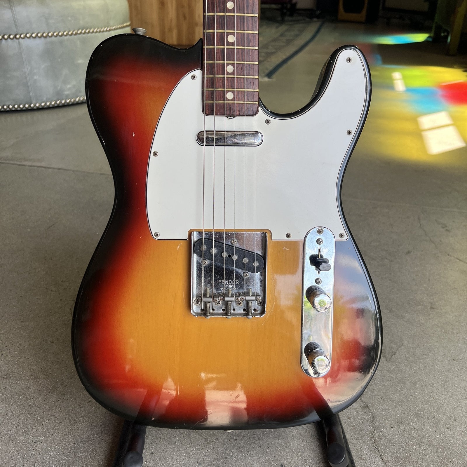 1975 Fender Telecaster Sunburst w/ Rosewood Board