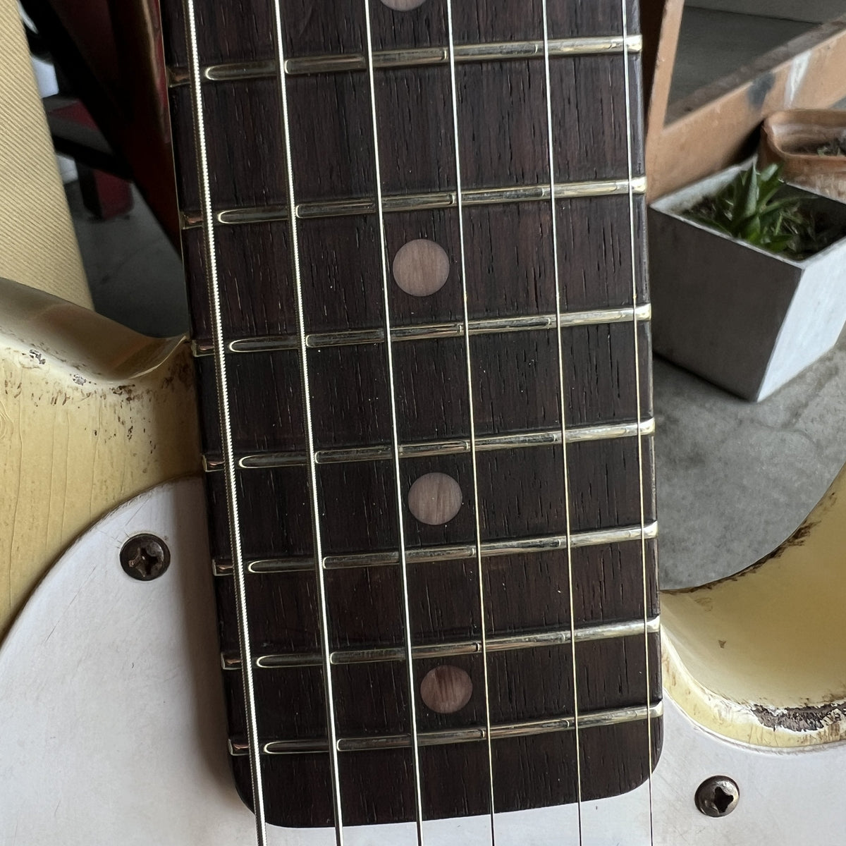 Revelator Guitars - RetroSonic T-Style - White Guard - #63640