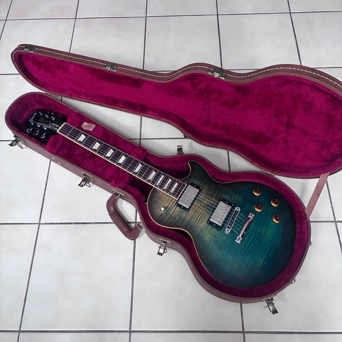 2017 Gibson Les Paul Standard T | Faded Blueburst | Upgraded Wiring & Modded