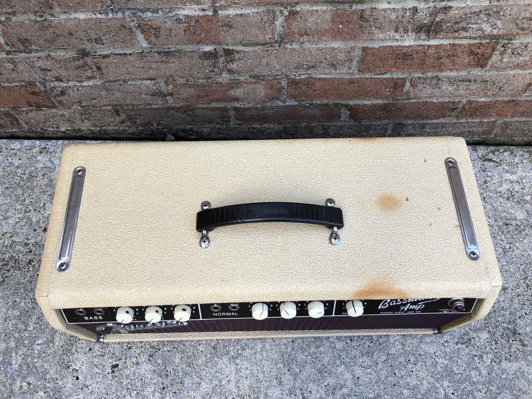 Vintage 1962 Fender Bassman Guitar Amplifier 6G6-B