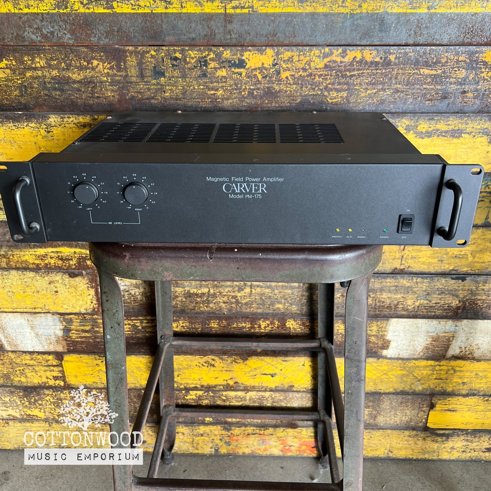 Carver PM-175 Magnetic Field Power Amplifier | 175W/Ch Professional Rack Amp