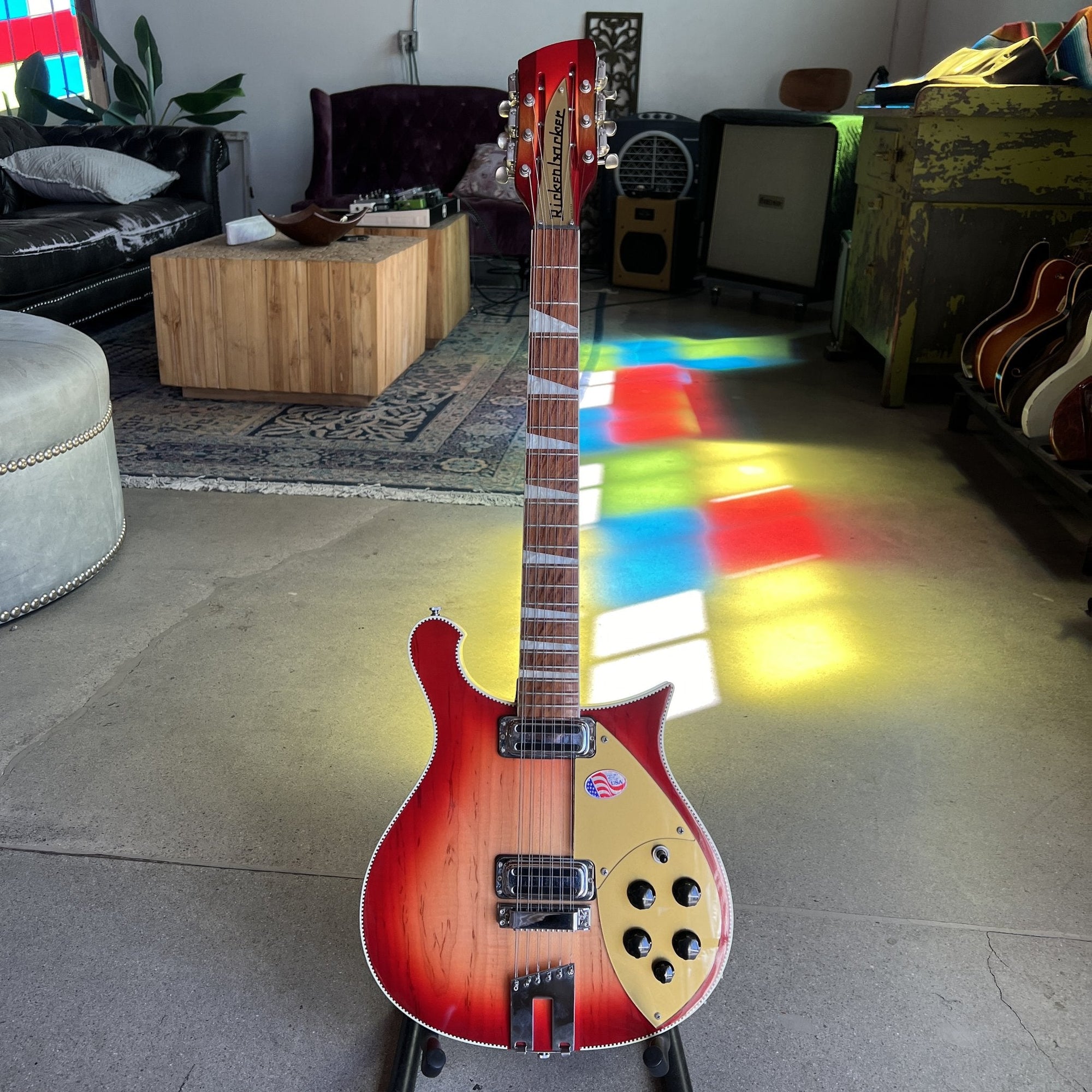 2015 Rickenbacker 660/12 FireGlo