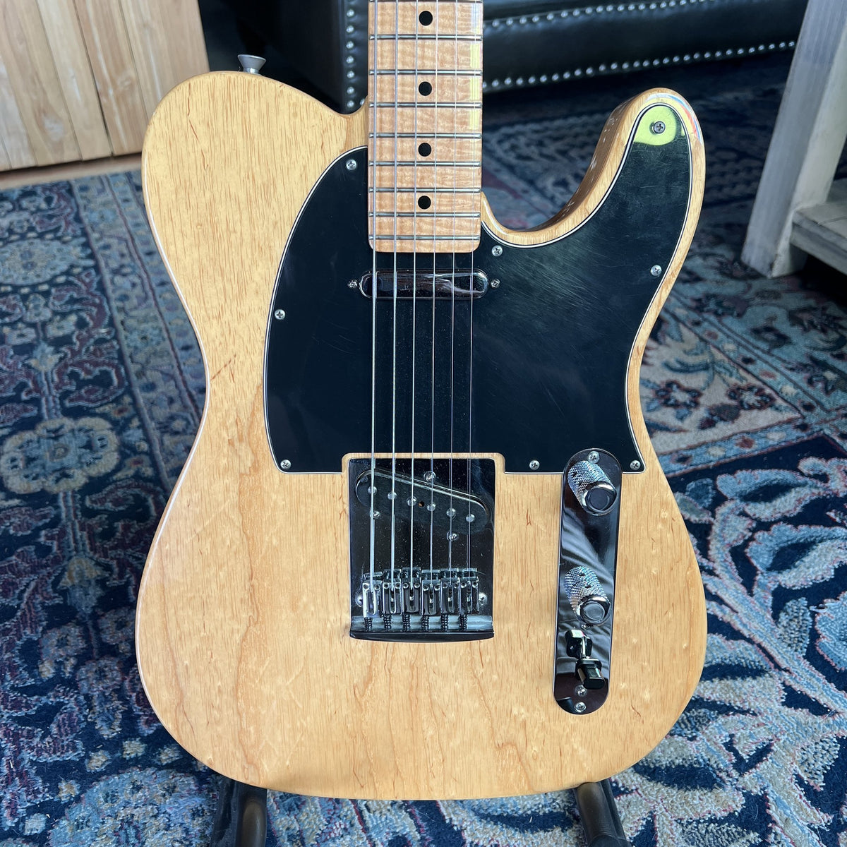 2006 Fender Custom Shop American Custom Telecaster – Natural with Figured Flame Maple Neck (7lbs 3.3oz)