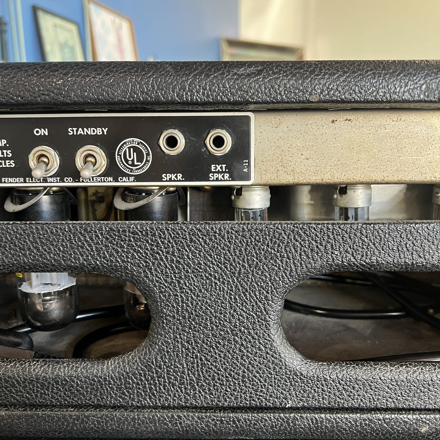 1963 Fender Bassman 6G6-B - Tuxedo