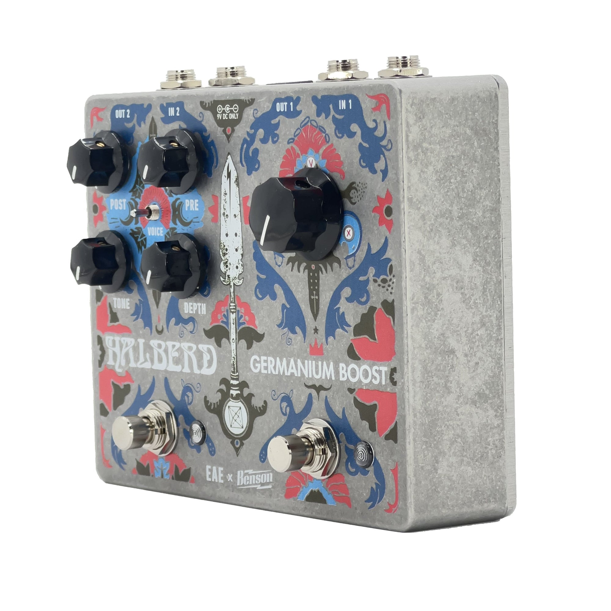 halberd pedal Electronic Audio Experiments / Benson Amps Halberd + Germanium Boost