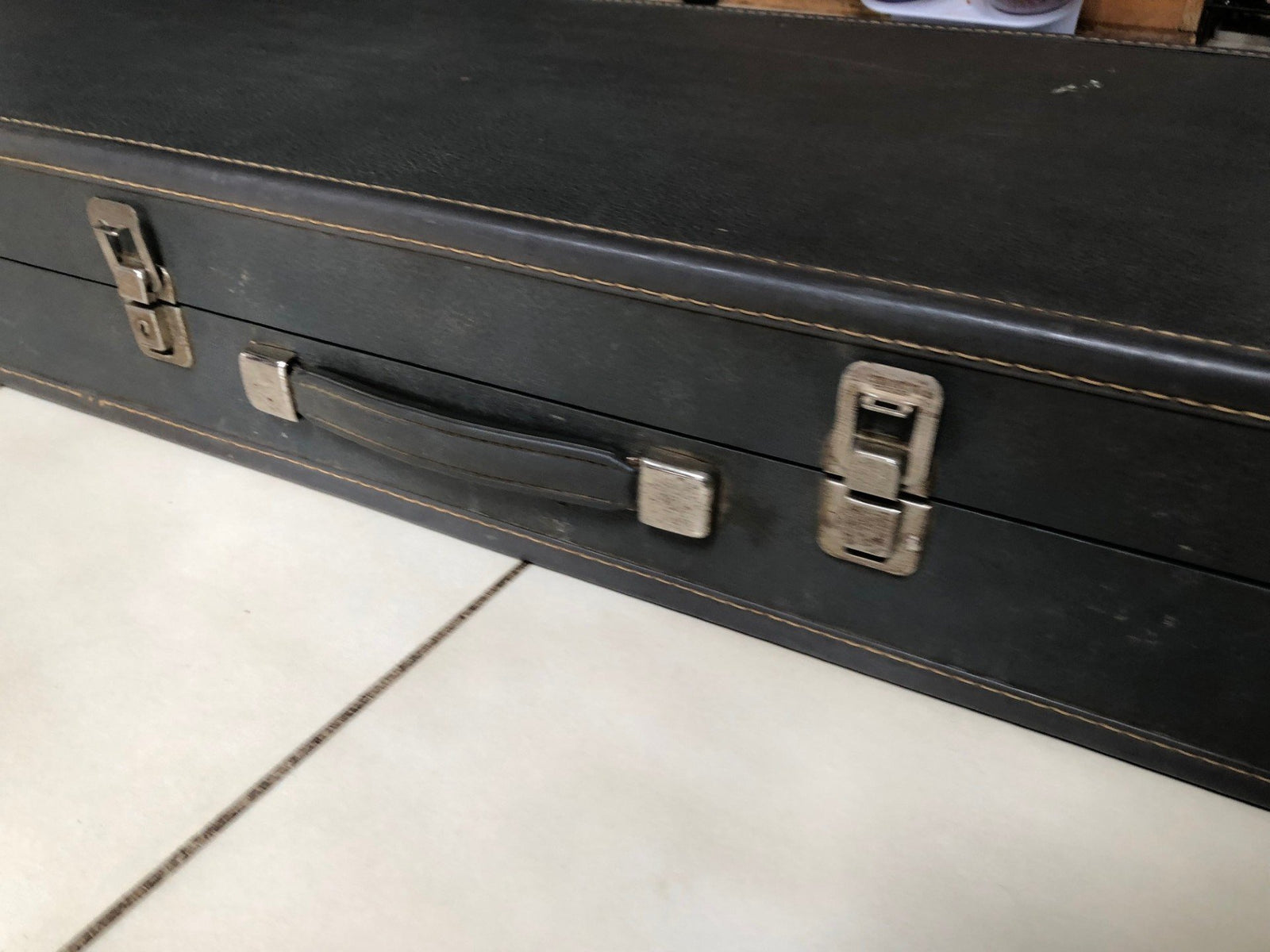 Vintage 1964 Epiphone Newport bass guitar and case 100% original