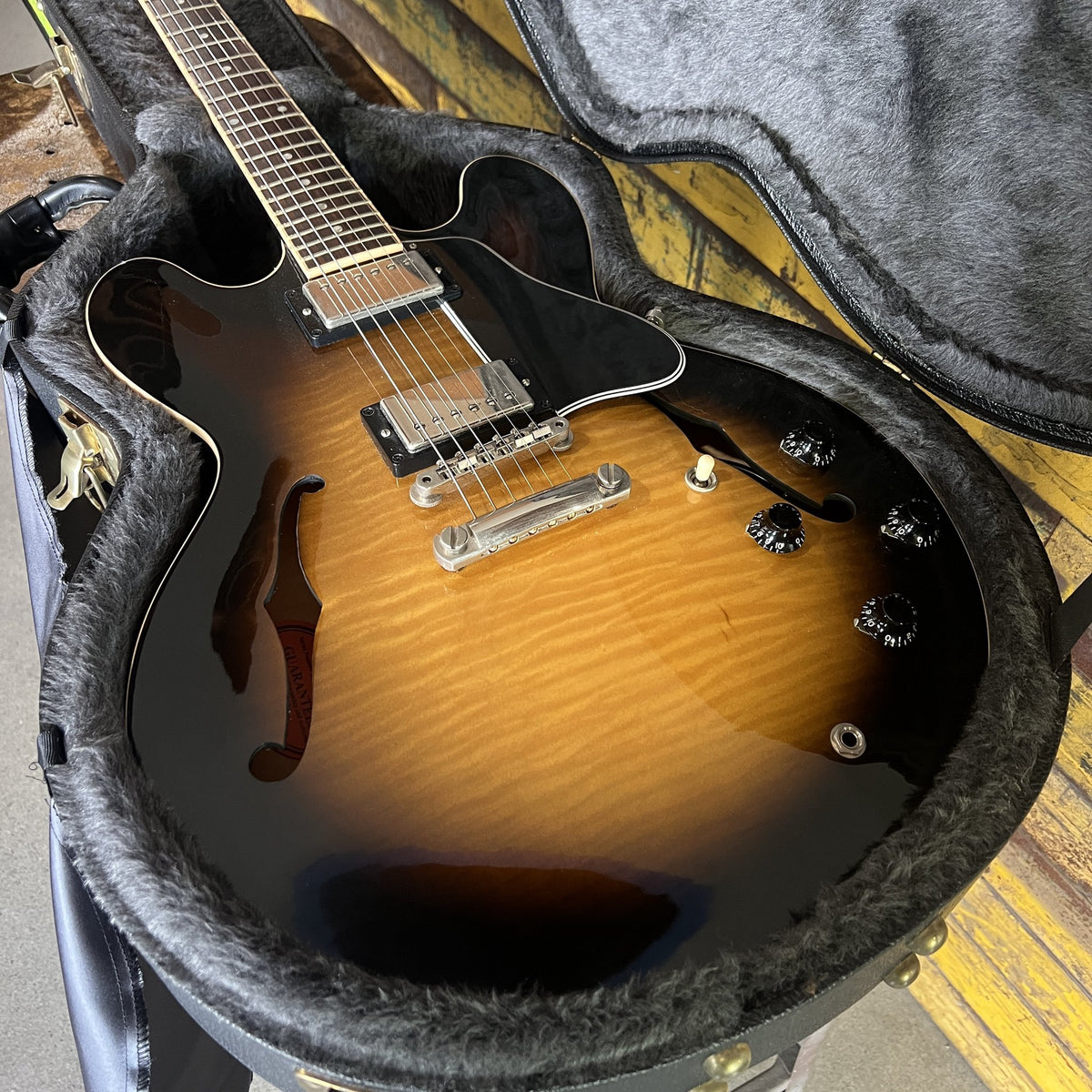 2005 Gibson ES-335 Dot Reissue – Figured Sunburst (Nashville Build)