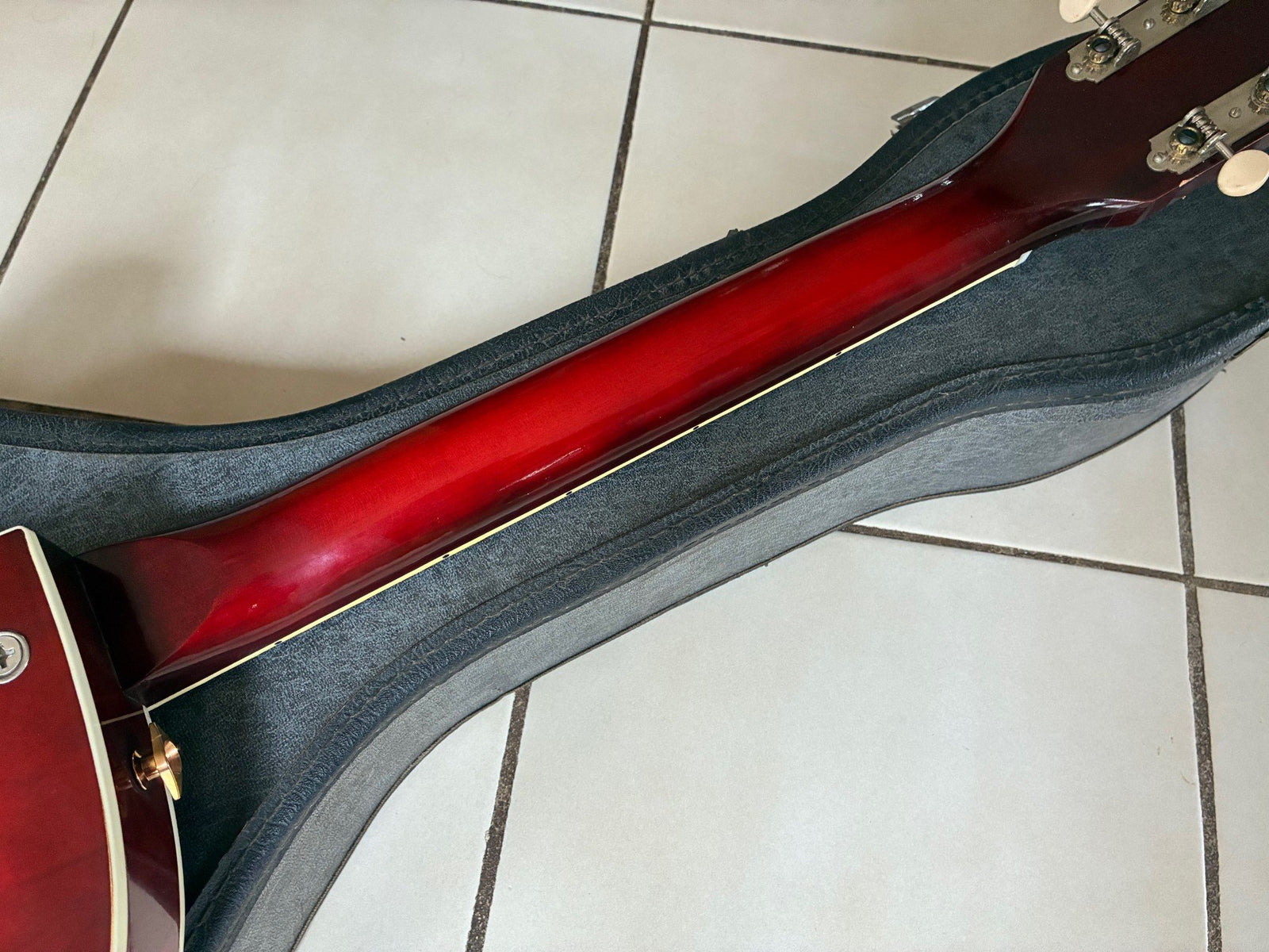 Vintage Harmony Holiday Rocket Electric Guitar w/ Dearmond Gold FoilPickups