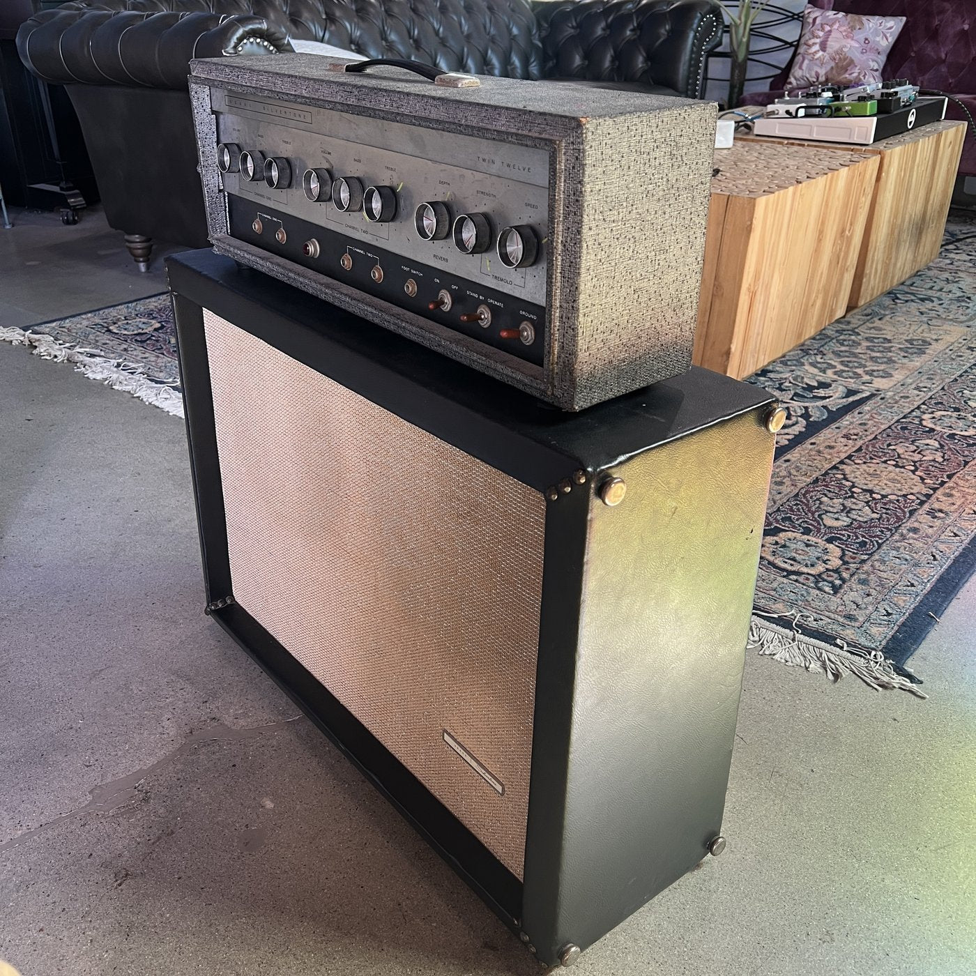 1965 Sears Silvertone Twin Twelve 1484