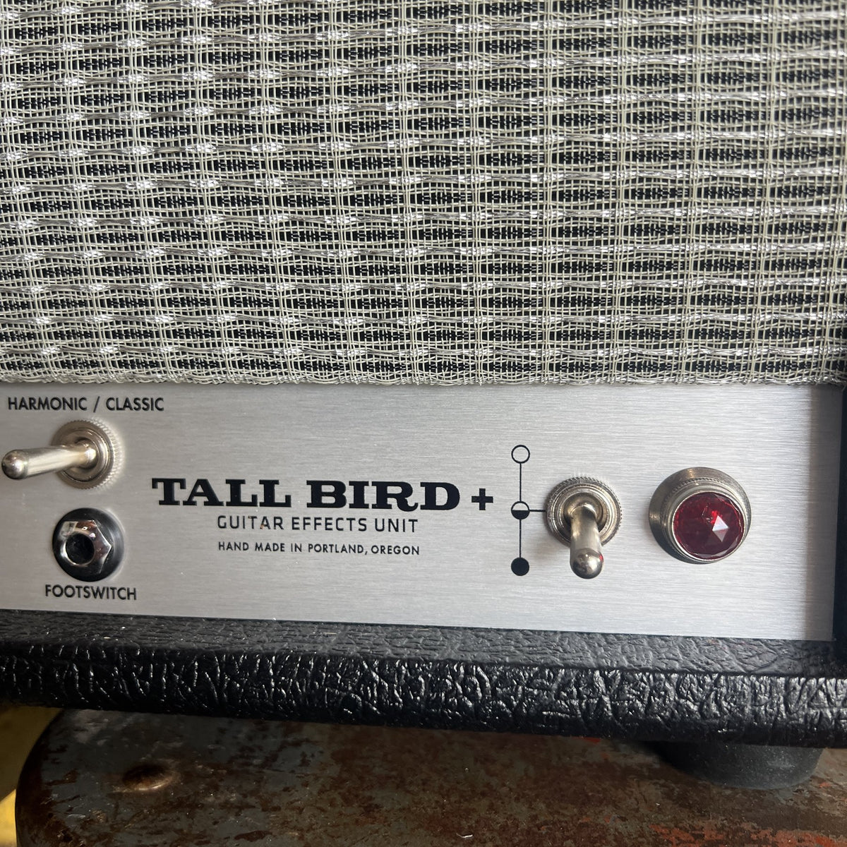 Benson Tall Bird Plus tube spring reverb and harmonic tremolo unit