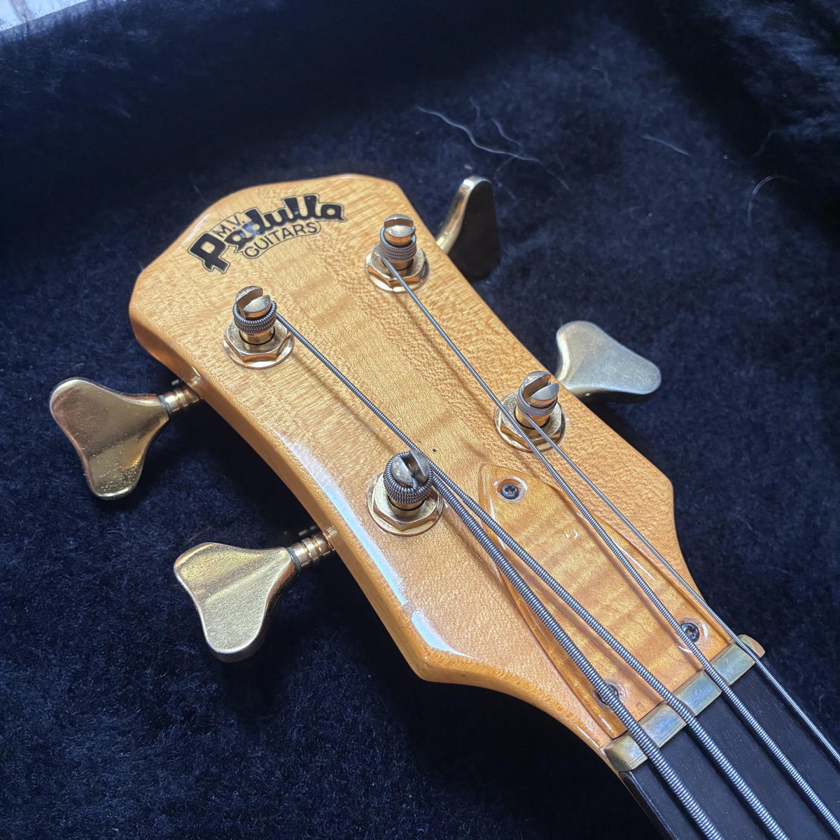 Vintage 1989 Pedulla MVP AAAA Bass Guitar & Case