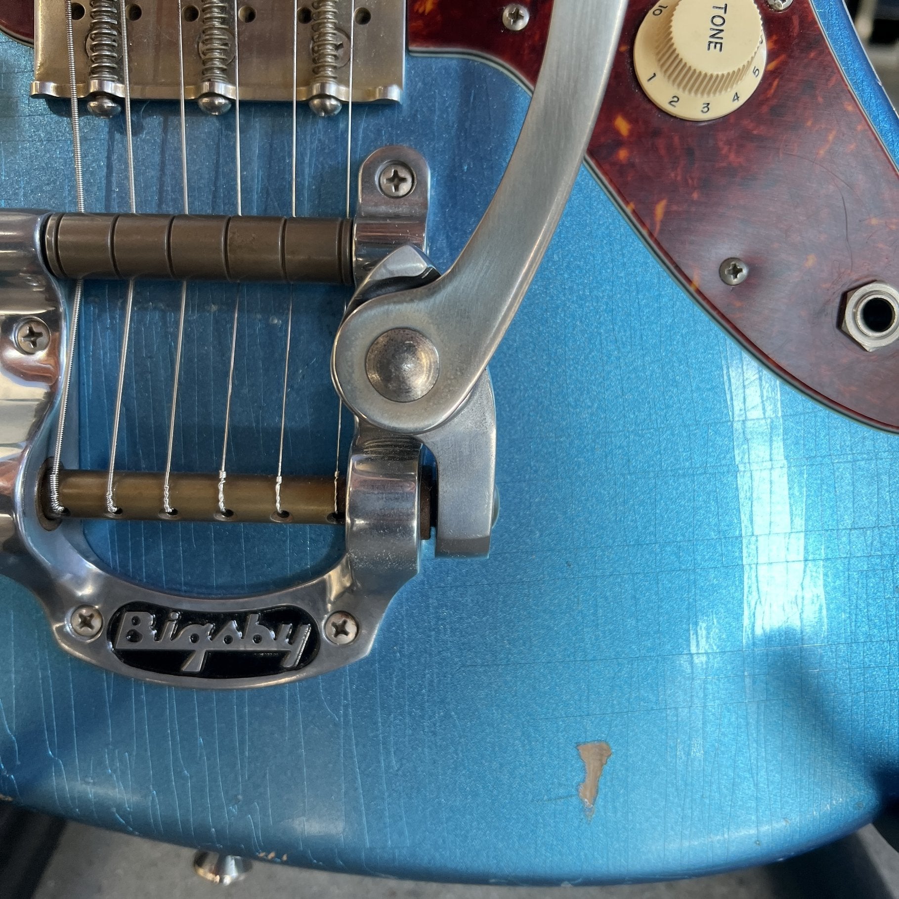TMG Guitar Co. Ronnie Scott - Pelham Blue - 2019