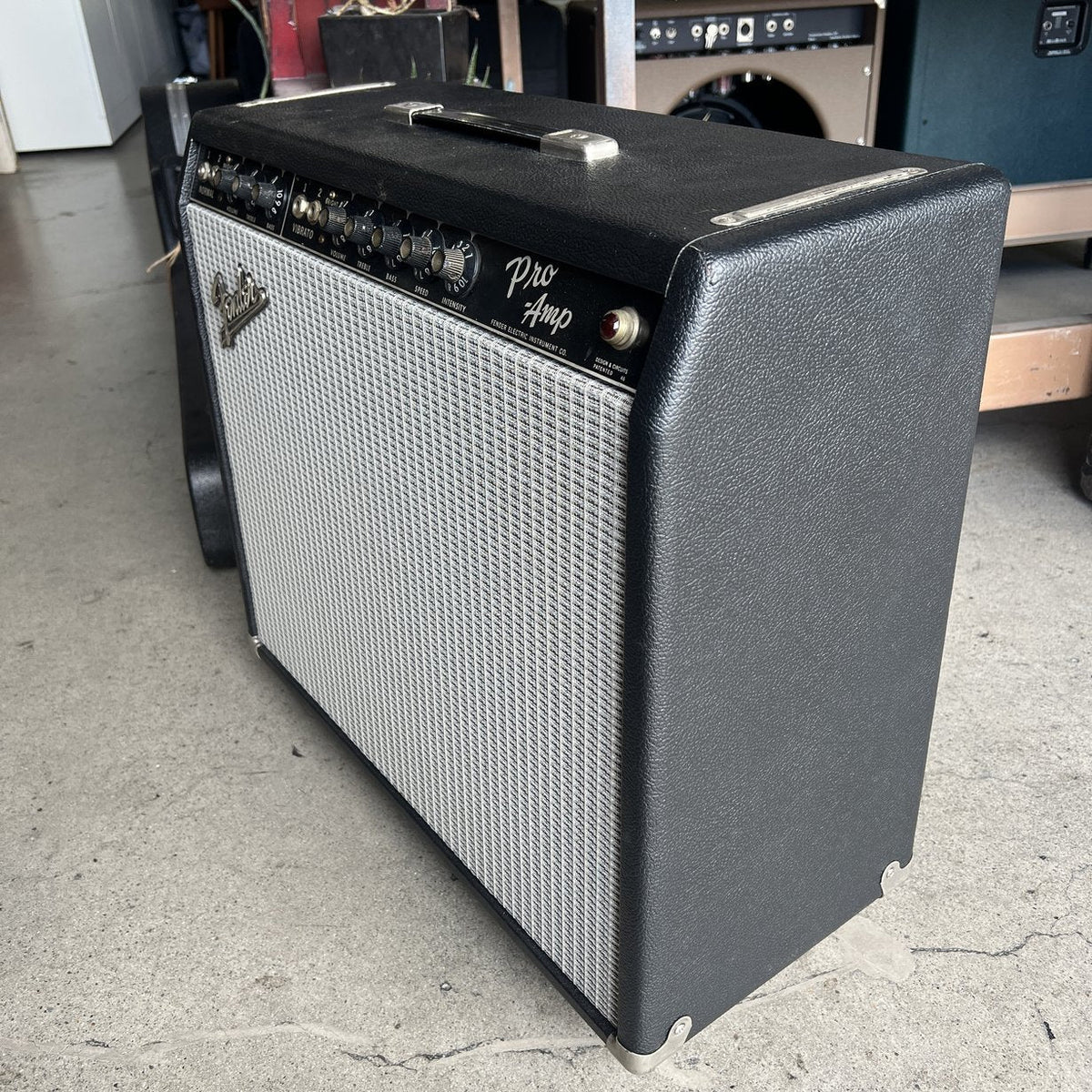 1963 Vintage Blackface Fender Pro-Amp, 40w 1x15