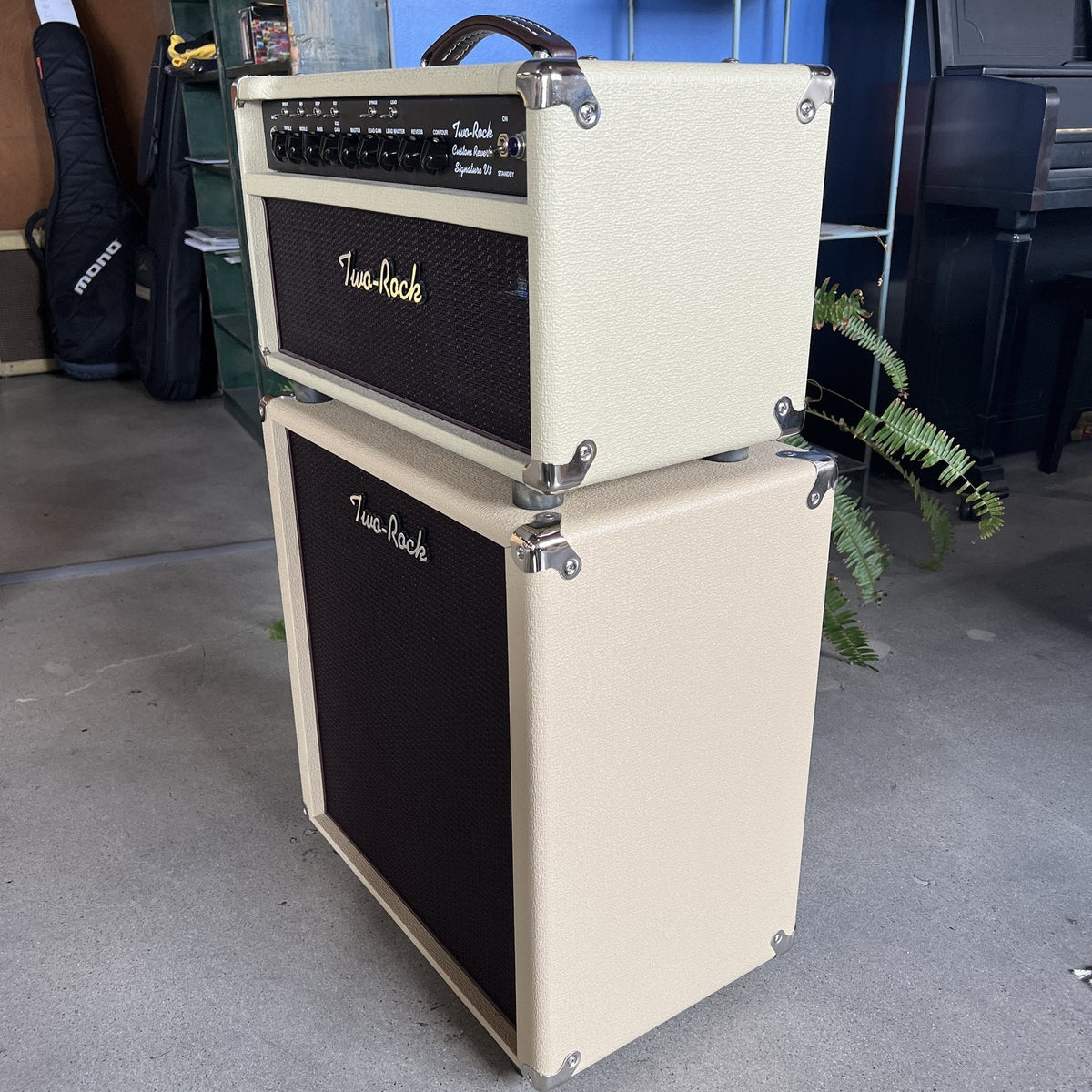 Two Rock Custom Reverb Signature V3, 50W Head & 1x12 Cabinet - Blonde