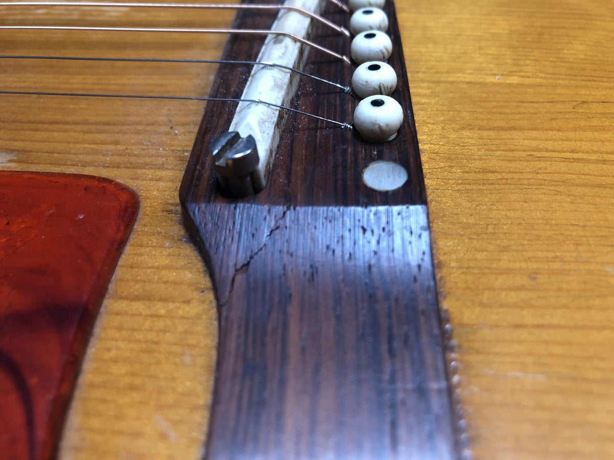 1966 Vintage Gibson B-25 N Left Handed Acoustic Guitar