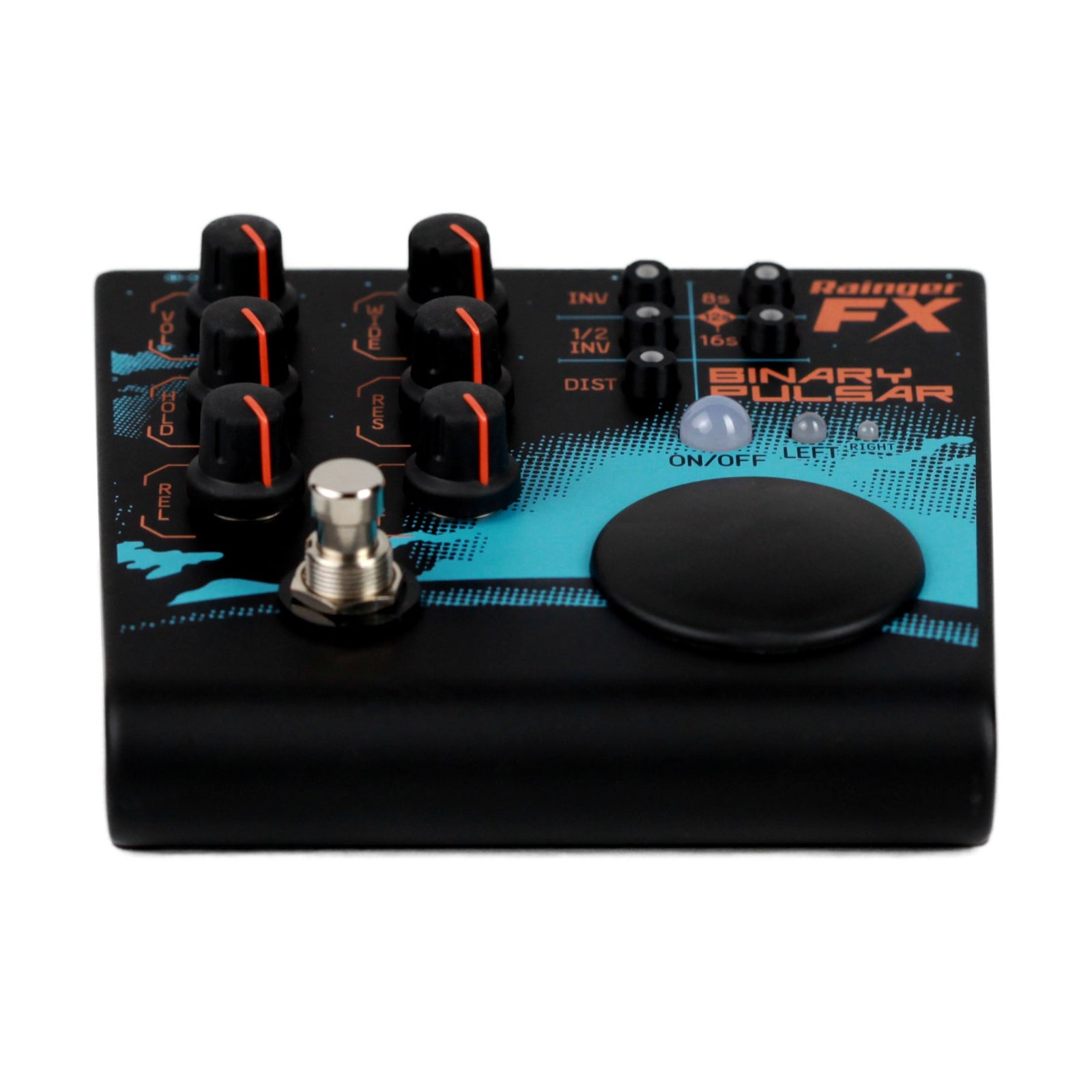 Rainger FX Binary Pulsar Stereo Sidechain, Panner & Tremolo Pedal