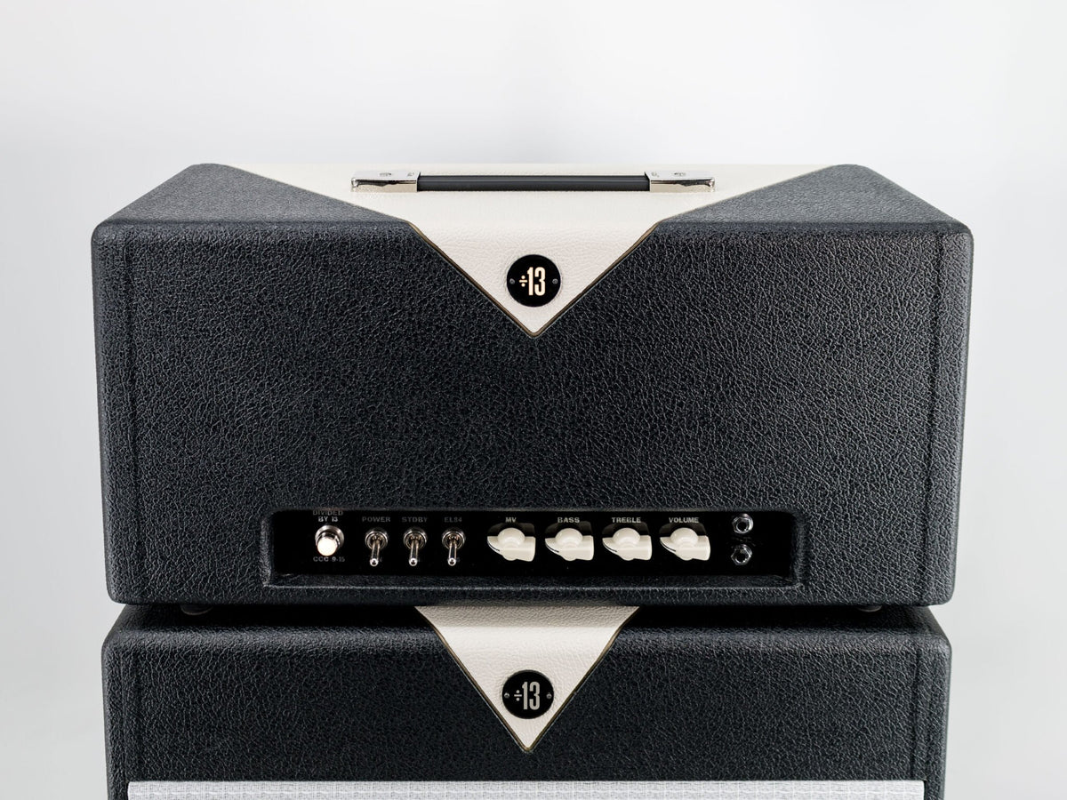 Divided by 13 CCC 9/15 Head - Black Bronco Tolex / Cream V