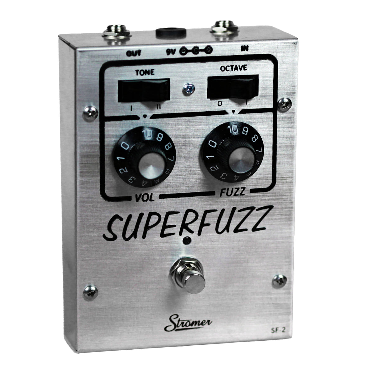 Strömer Mutroniks Super Fuzz Pedal top view