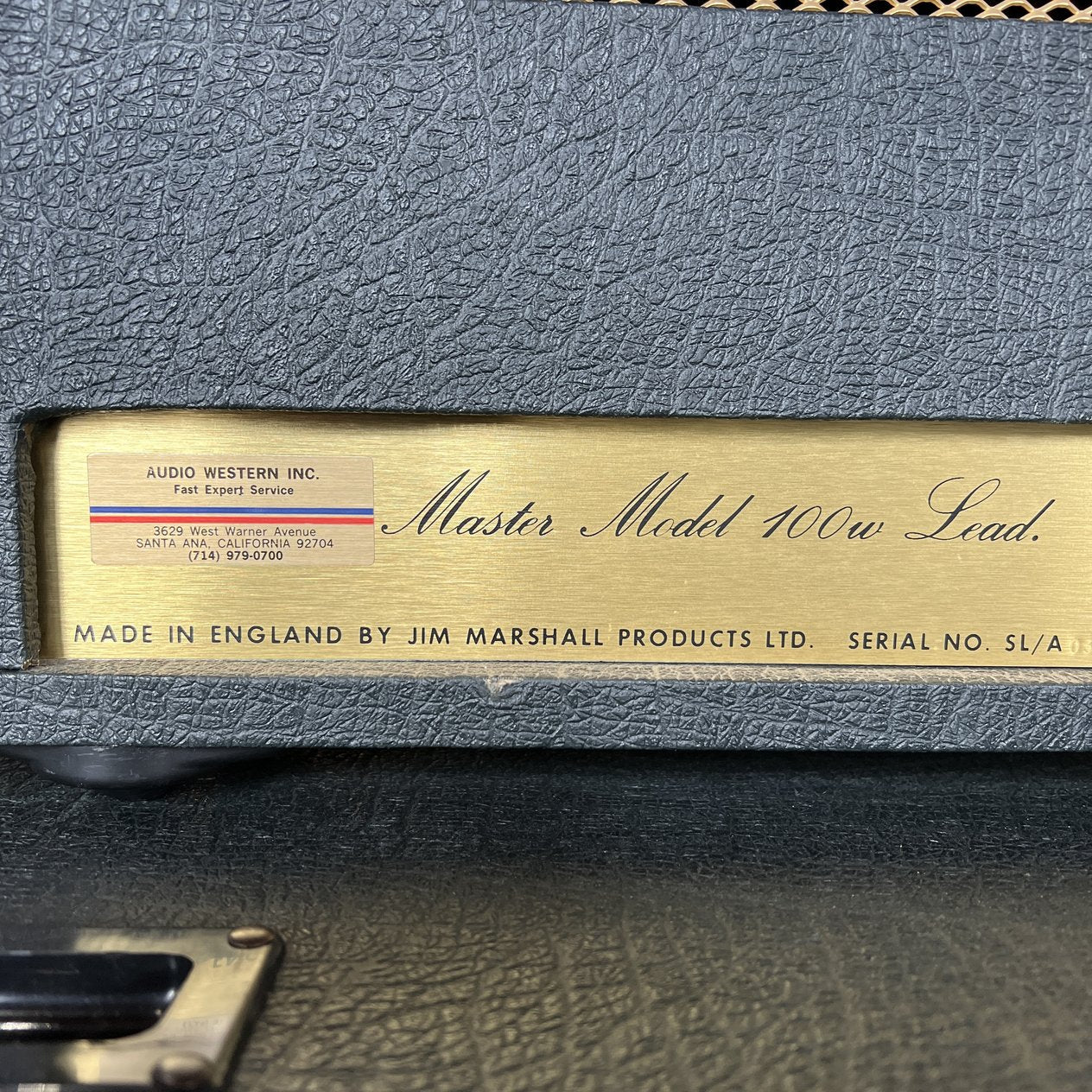 1979 Marshall JMP 2203 Master Model 100w Lead