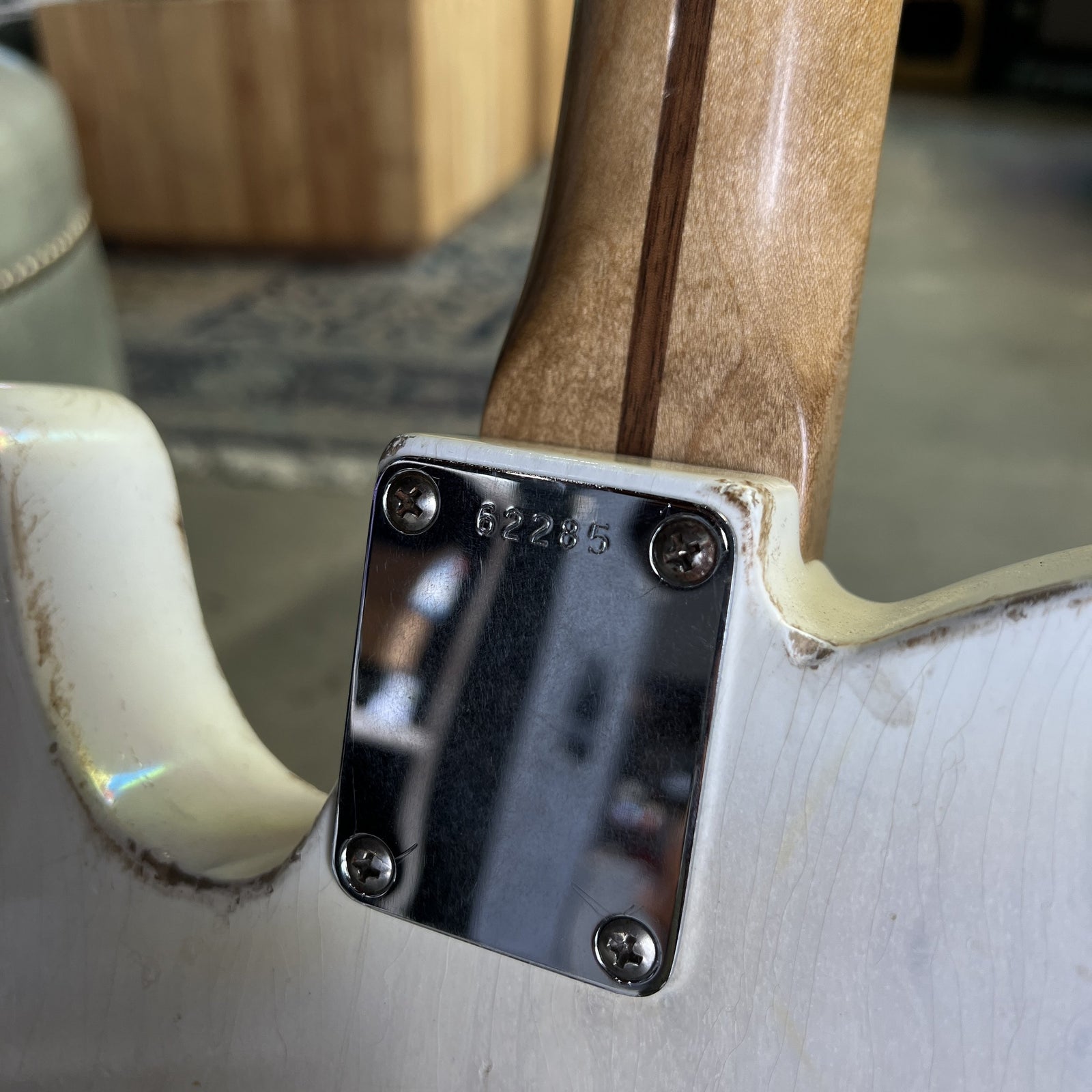 Revelator Guitars - RetroSonic T-Style - White Blonde Nitro - #62285 (Includes 3 loaded pickguards)