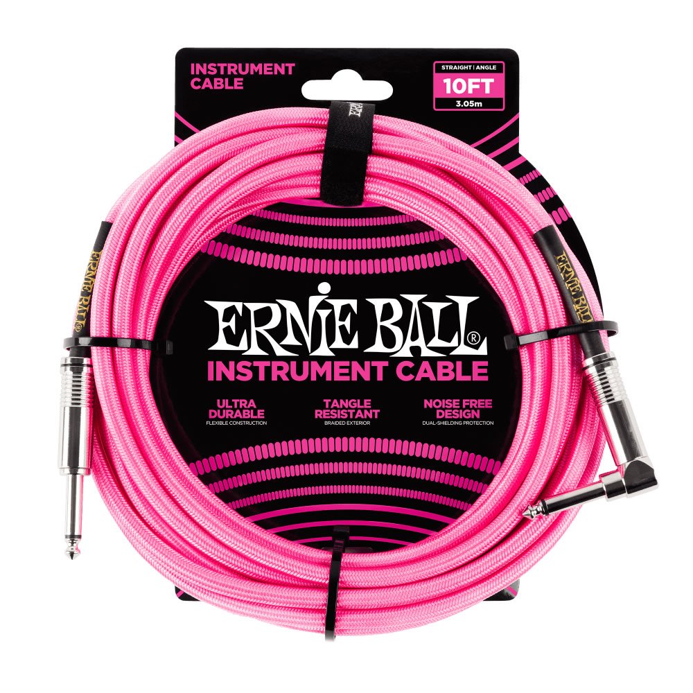 Ernie Ball 10' Braided Cable