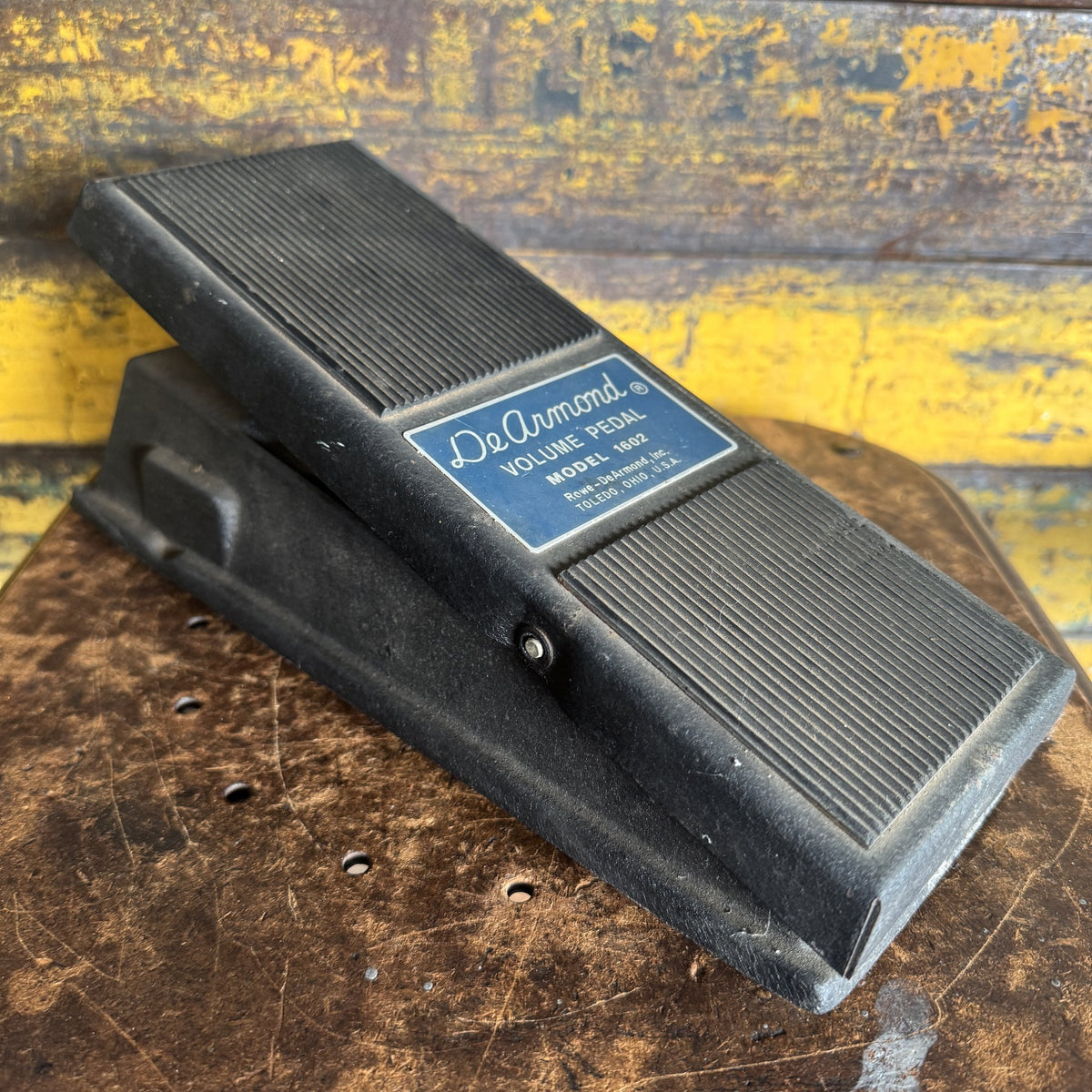 DeArmond Volume Pedal Model 1602