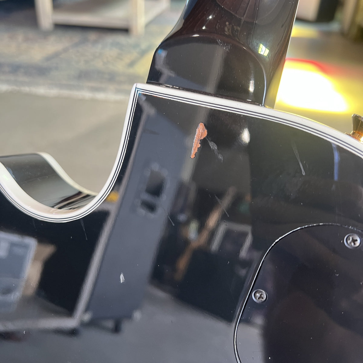 2014 Heritage H-157 Custom Limited Edition Electric Guitar (17 of 40) - Black