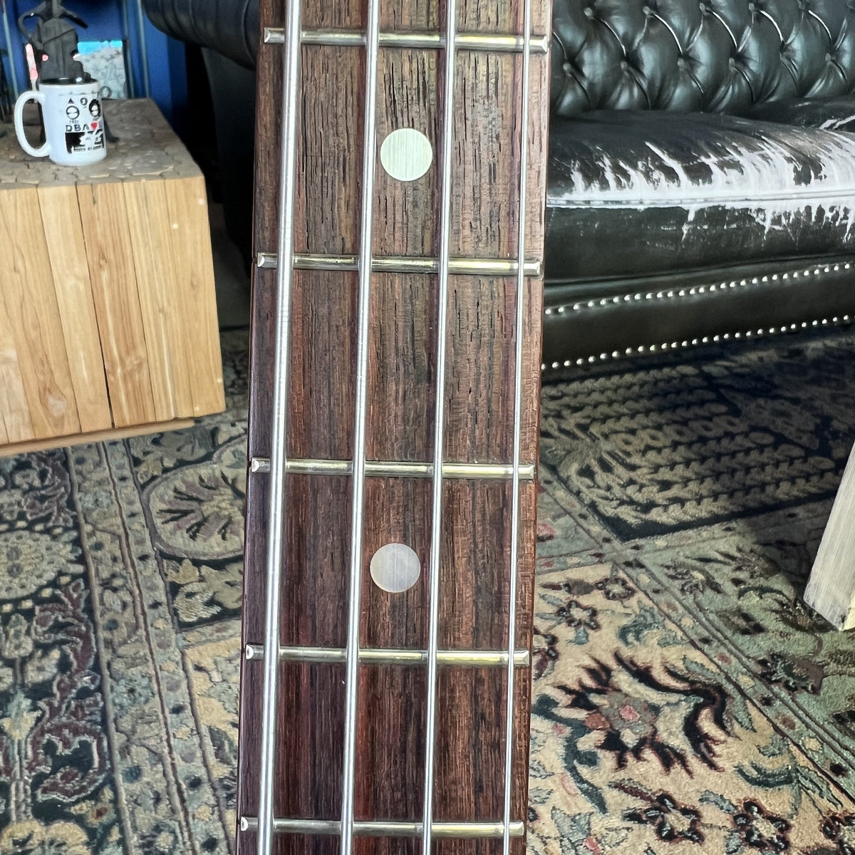 Vintage 1970s Greco EB420 Bass Guitar – Cherry Red (Made in Japan)