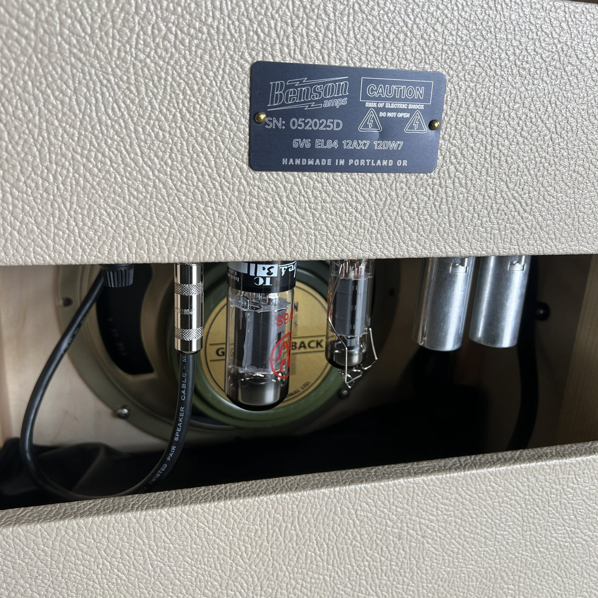 Benson Amps Vinny Reverb Combo - Blonde / Oxblood