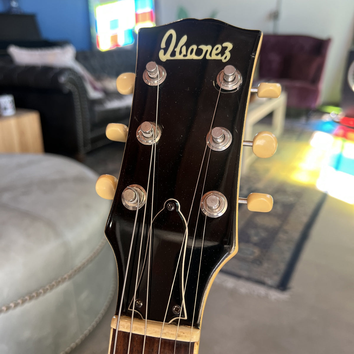 Vintage 1970s Ibanez "Lawsuit Era" Les Paul Junior Copy - TV Yellow (Set-Neck)