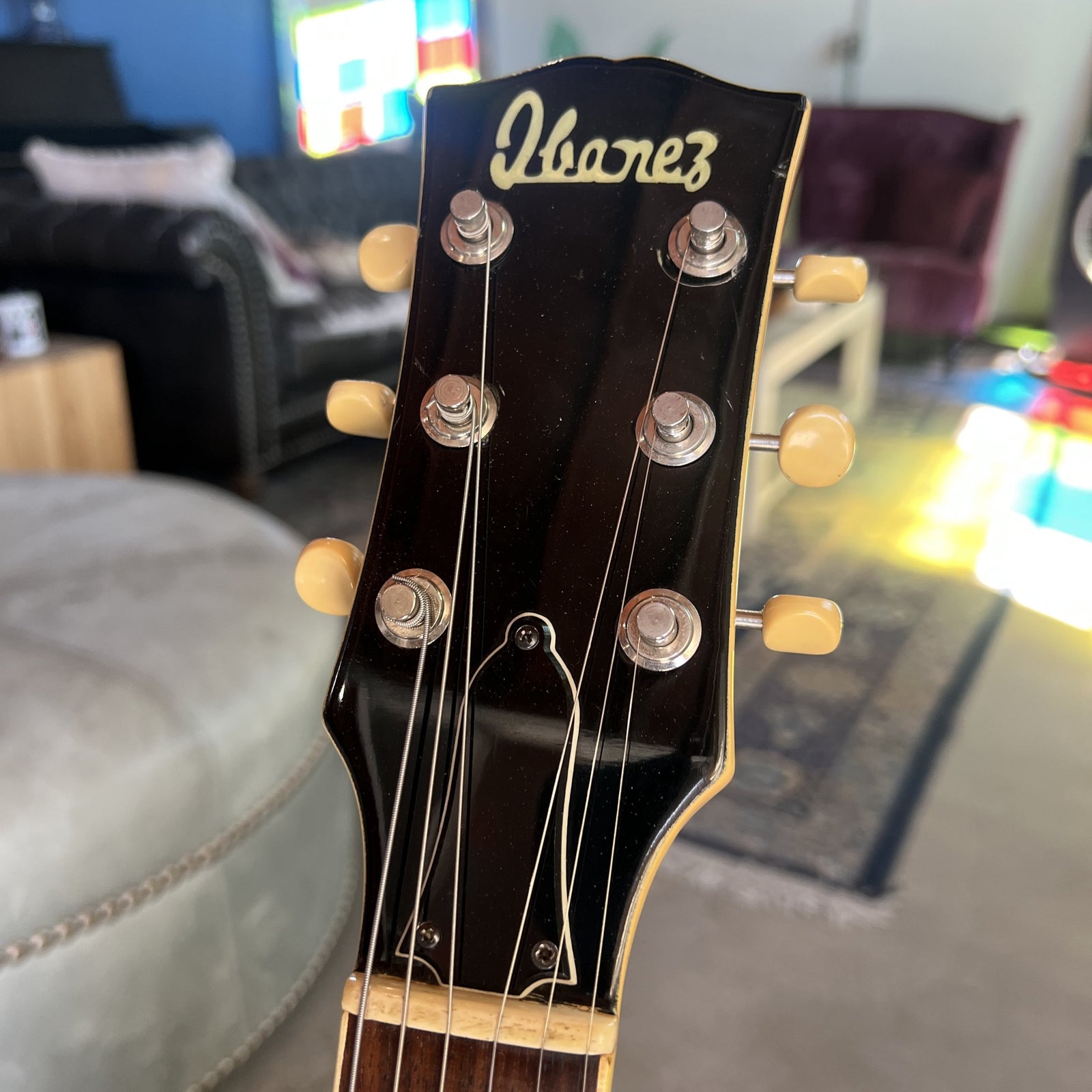 Vintage 1970s Ibanez "Lawsuit Era" Les Paul Junior Copy - TV Yellow (Set-Neck)