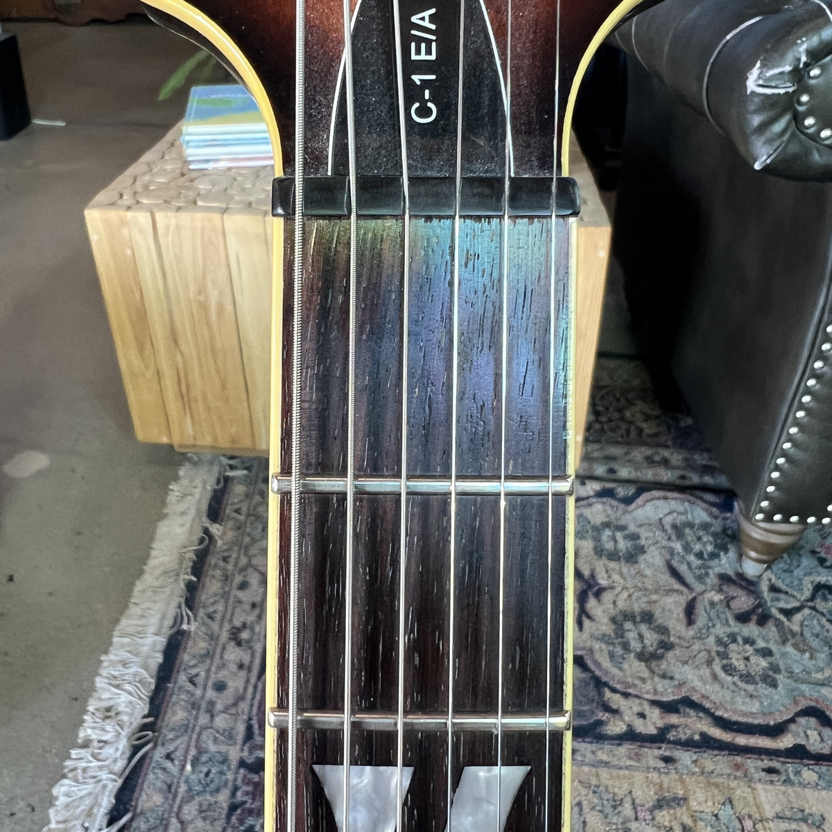 2006 Schecter Diamond Series C-1 E/A Semi-Hollow Hybrid Guitar – Dark Vintage Sunburst