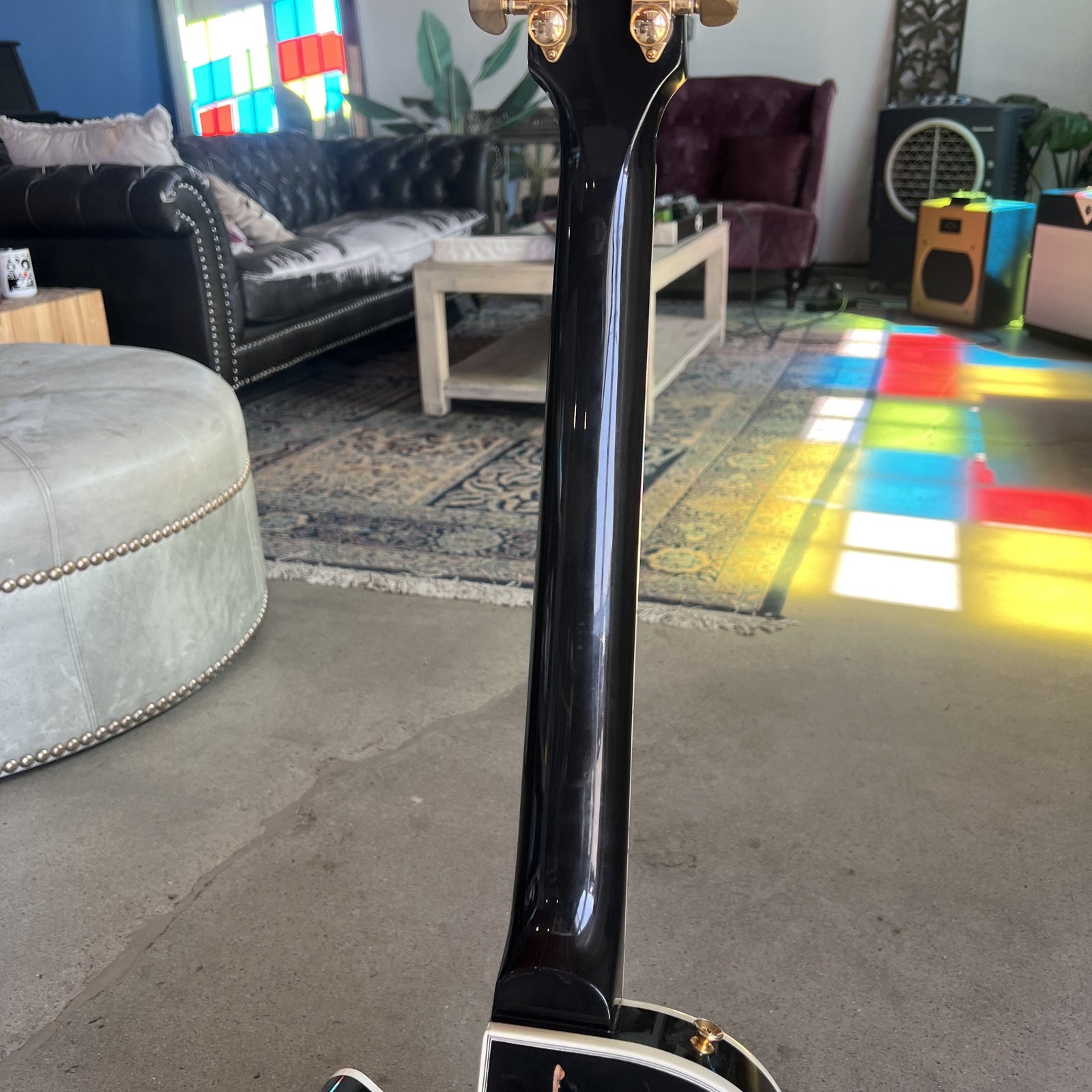 2014 Heritage H-157 Custom Limited Edition Electric Guitar (17 of 40) - Black