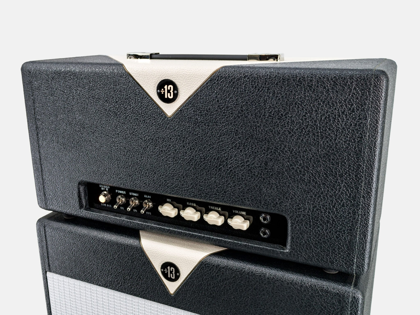 Divided by 13 CCC 9/15 Head - Black Bronco Tolex / Cream V