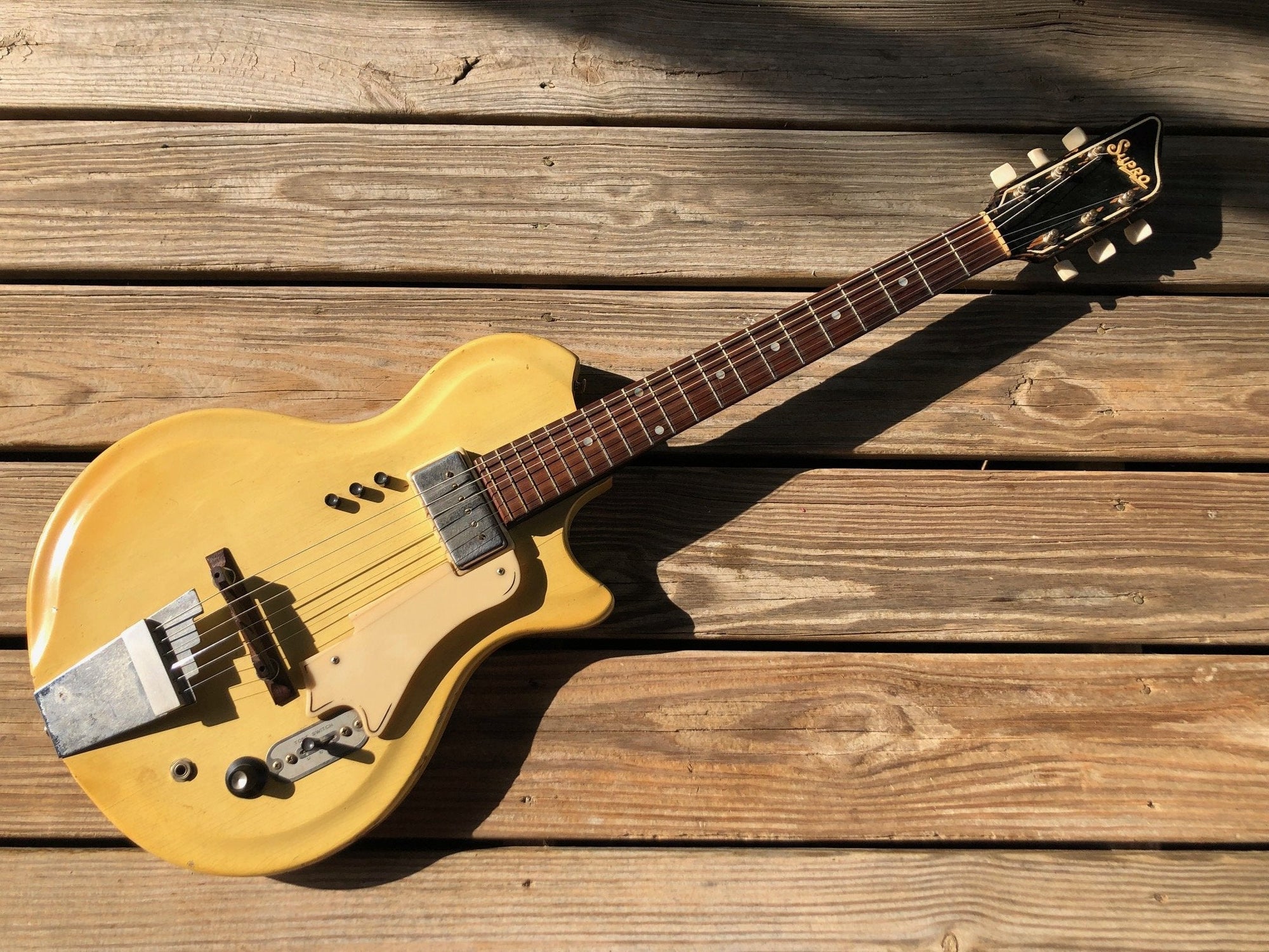 Vintage 1960’s Supro Sahara Electric Guitar