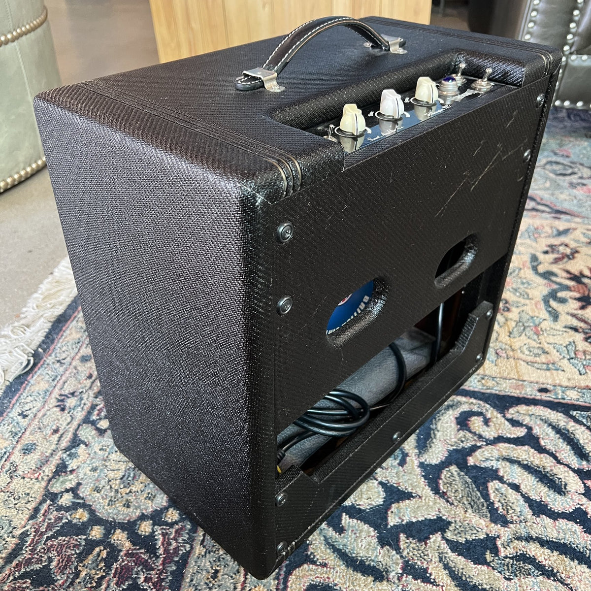 Swart Space Tone Reverb (STR) – Custom Black "Tuxedo" AST Finish (SN #286)