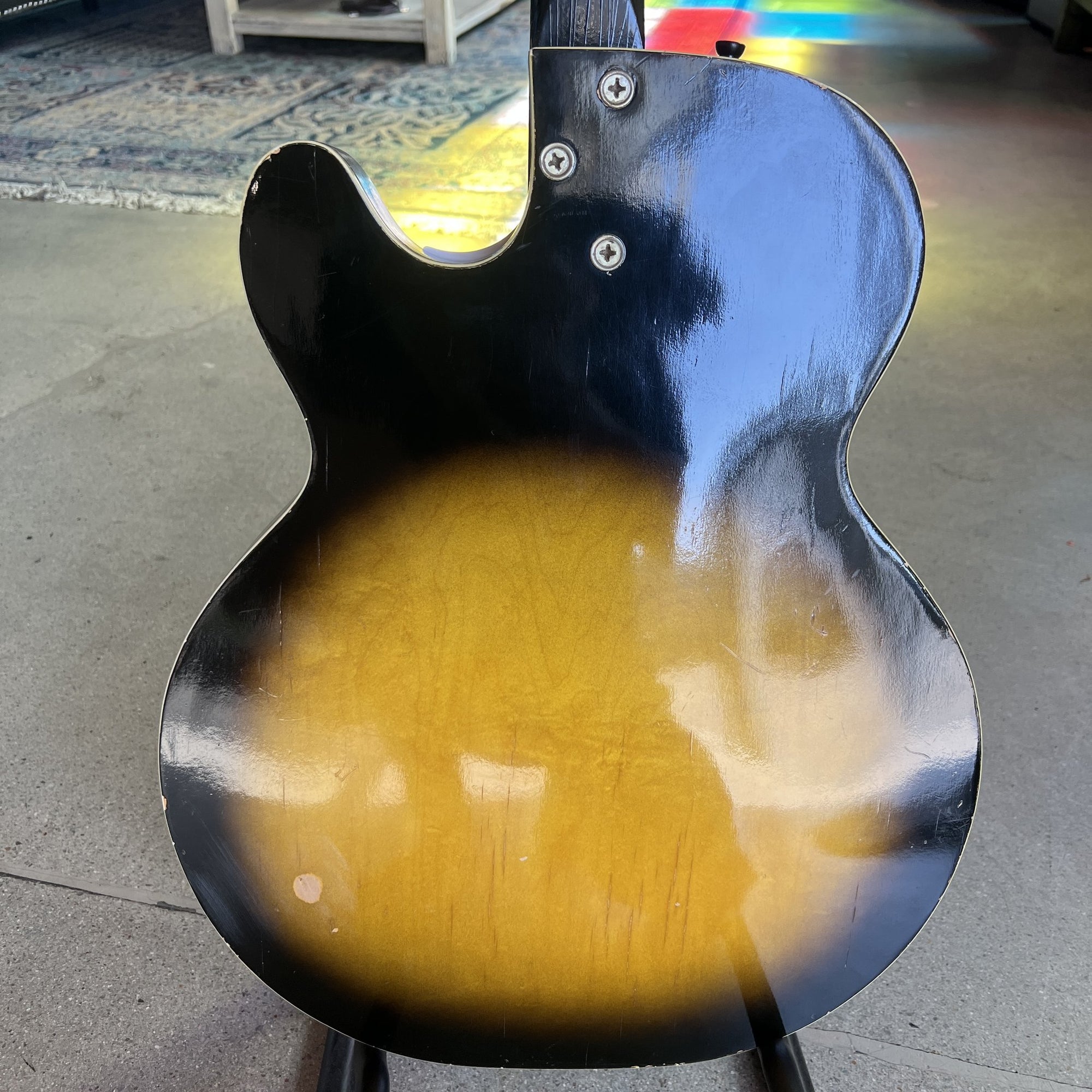 Vintage 1966/67 Silvertone 1439 Hollowbody Guitar
