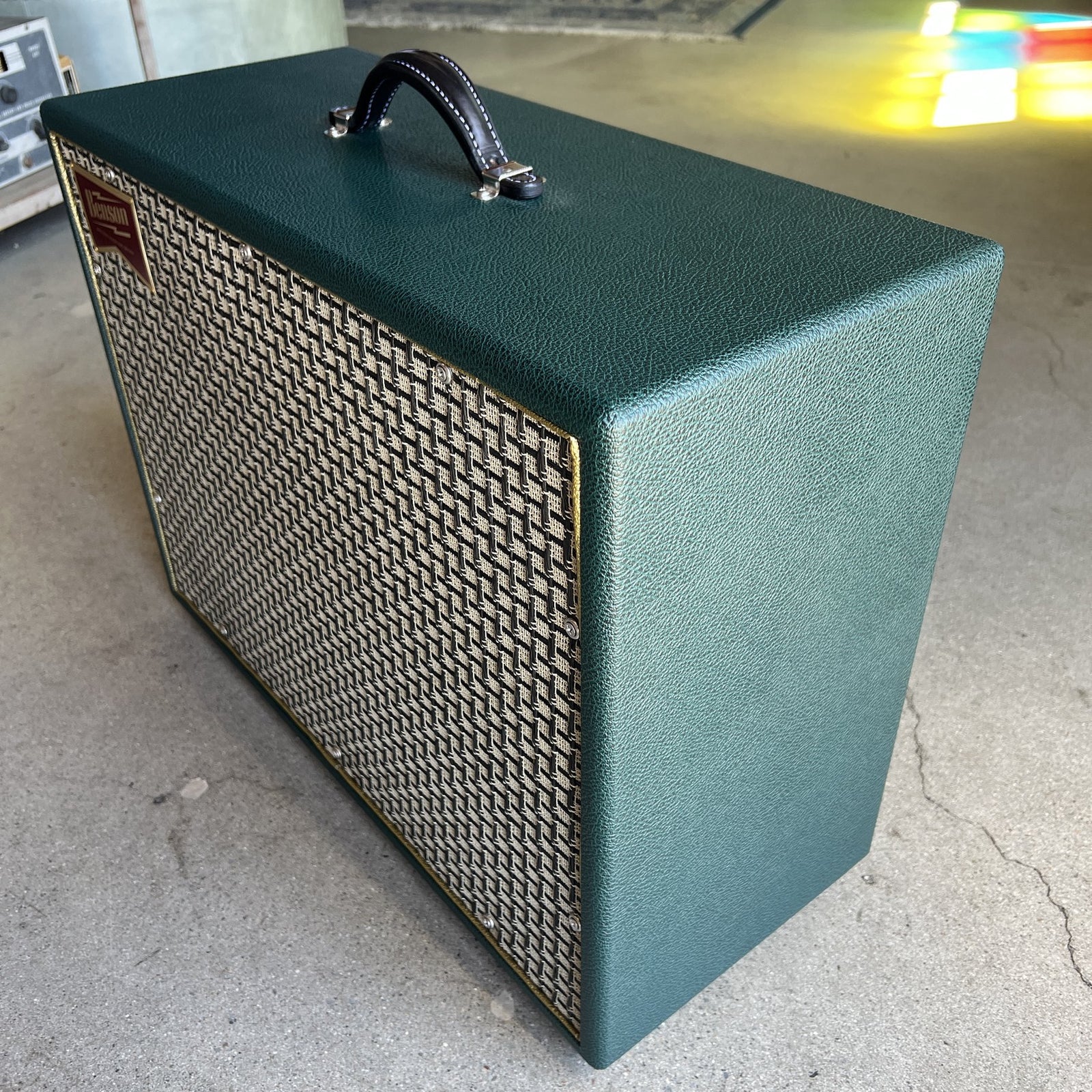 Benson Amps Oversized 1x12 Cabinet - Green Tolex