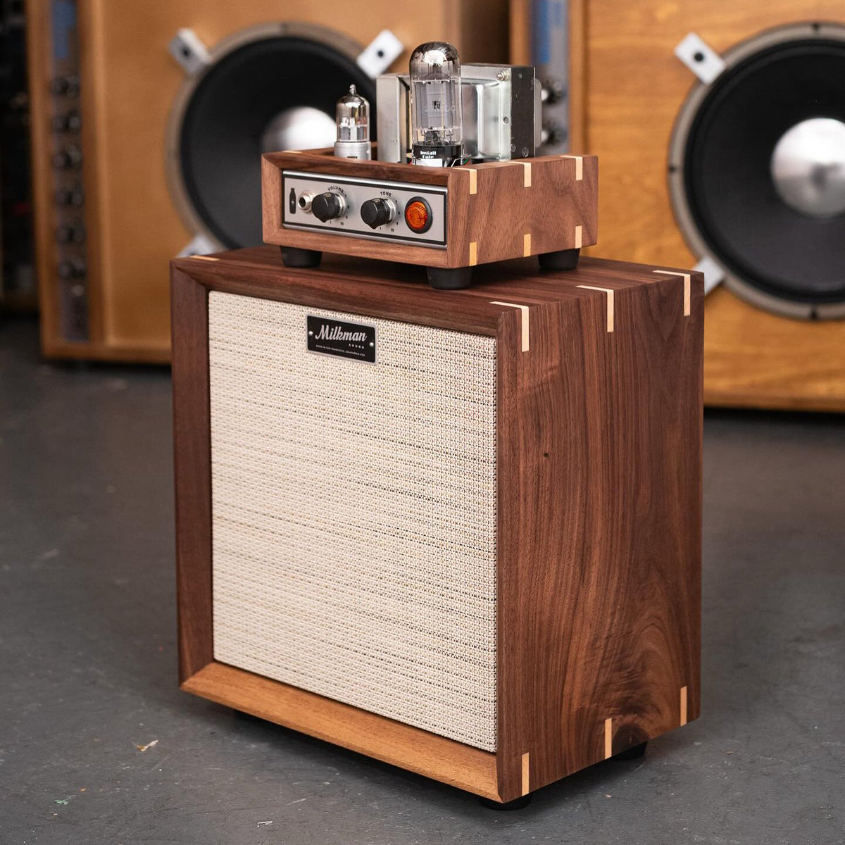 Milkman Sound 5w Ministack - Walnut w/Jupiter Ceramic
