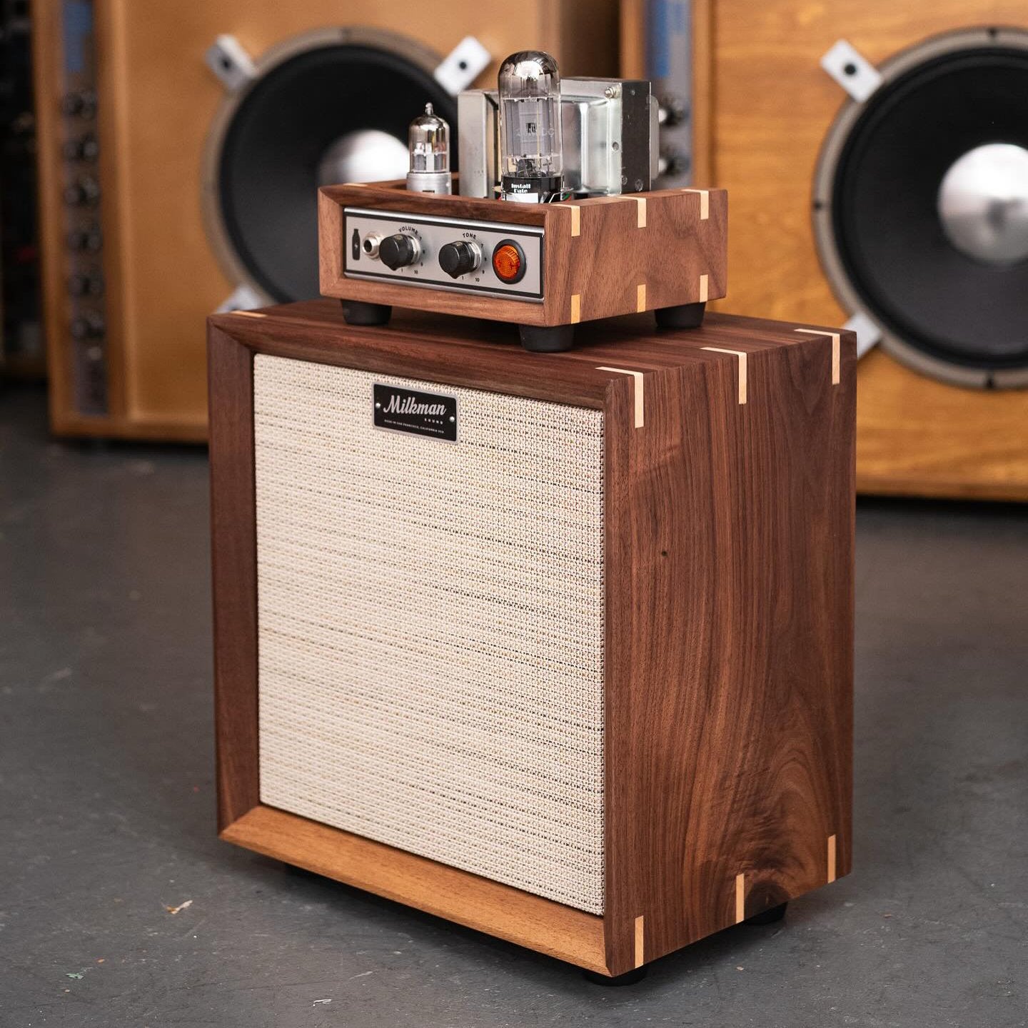 Milkman Sound 5w Ministack - Walnut w/Jupiter Ceramic